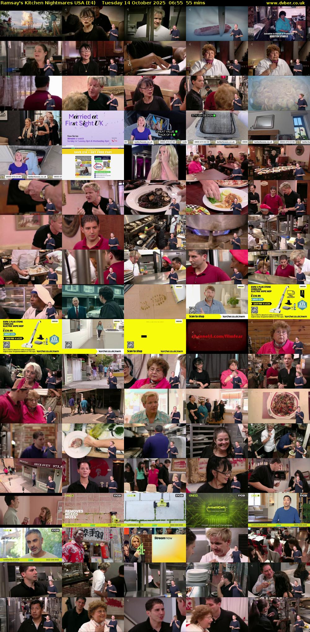 Ramsay's Kitchen Nightmares USA (E4) Tuesday 14 October 2025 06:55 - 07:50