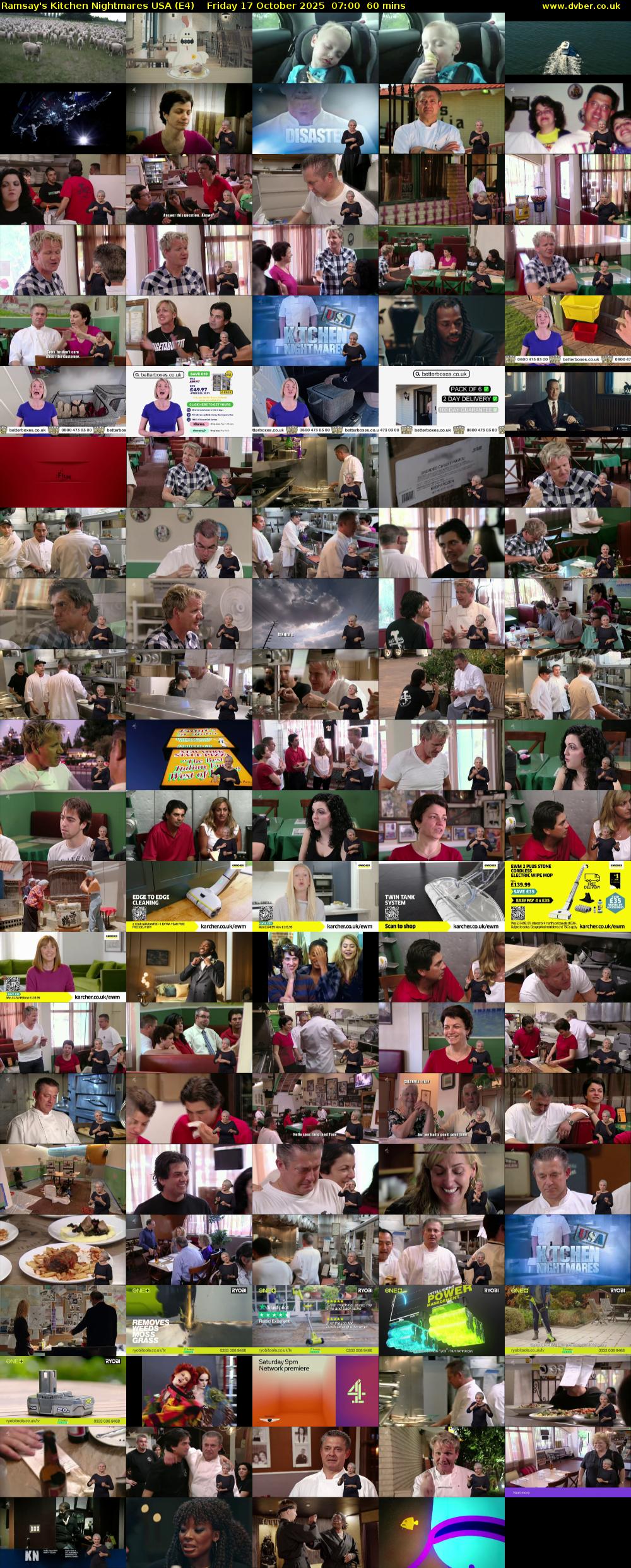 Ramsay's Kitchen Nightmares USA (E4) Friday 17 October 2025 07:00 - 08:00