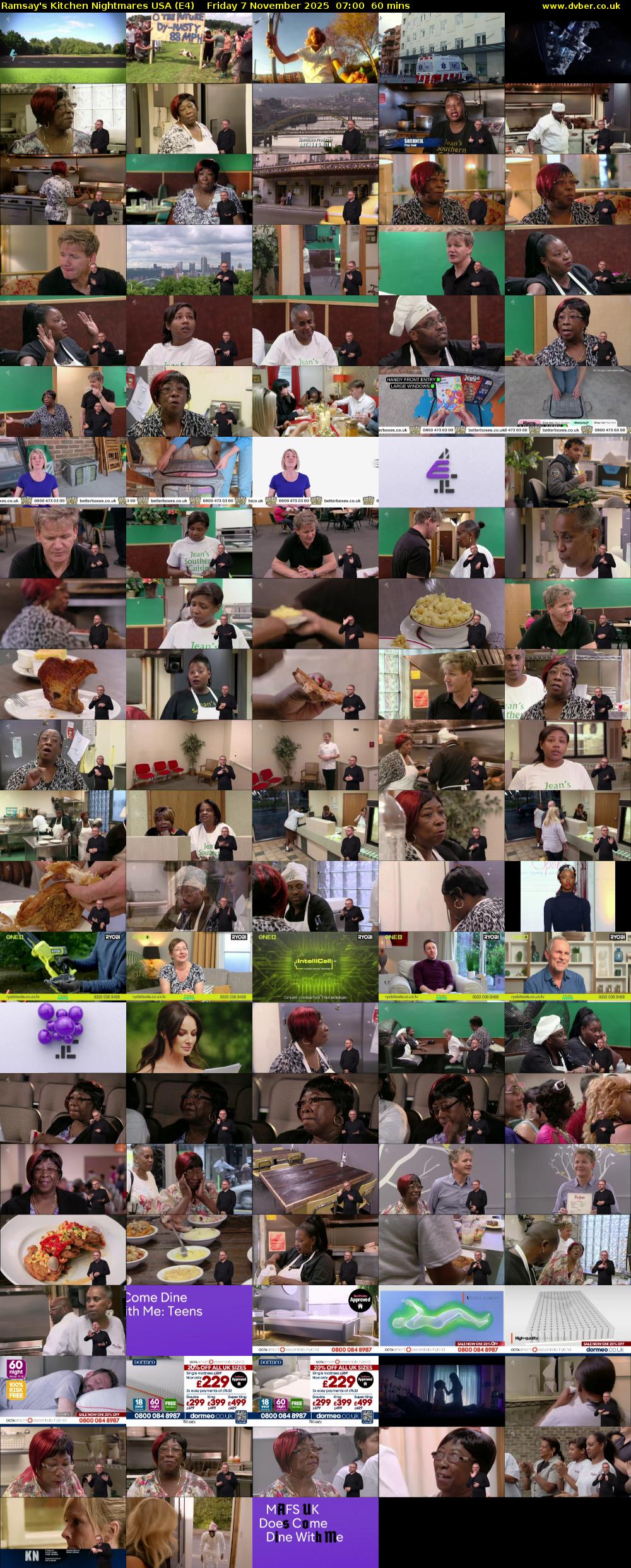 Ramsay's Kitchen Nightmares USA (E4) Friday 7 November 2025 07:00 - 08:00