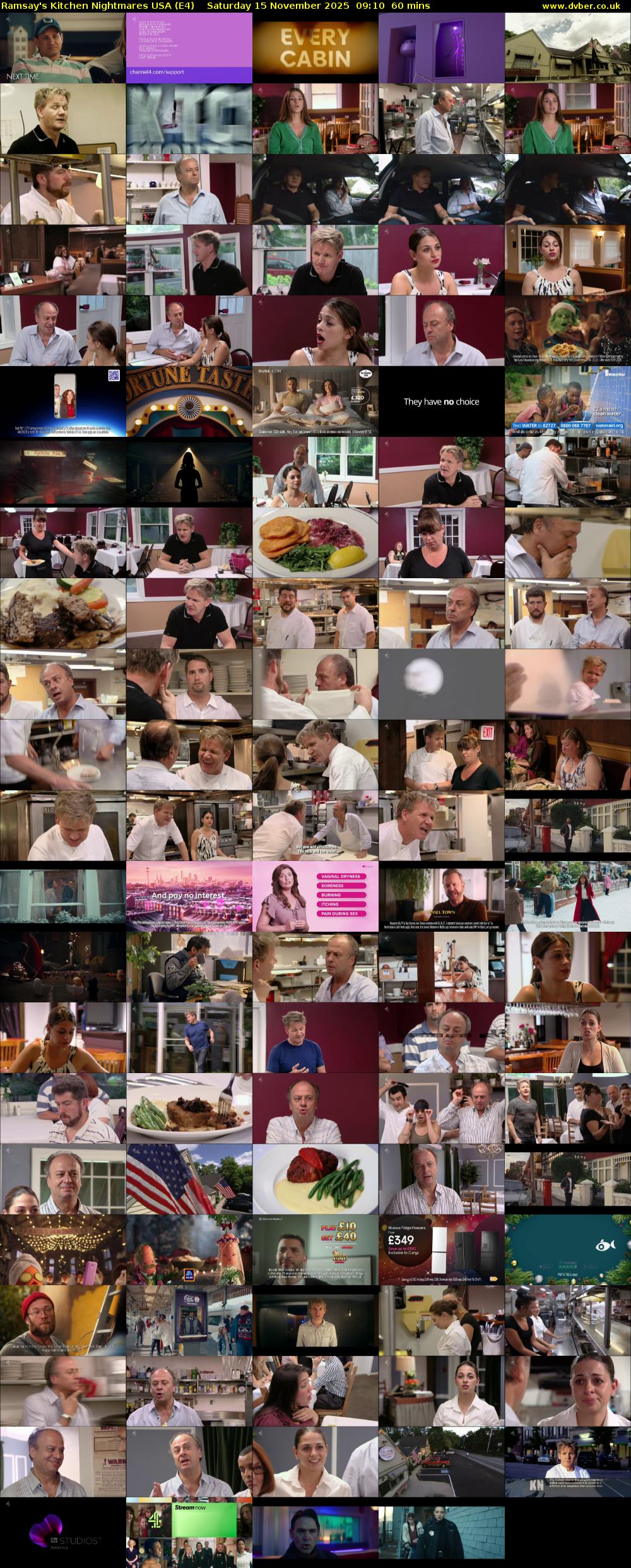 Ramsay's Kitchen Nightmares USA (E4) Saturday 15 November 2025 09:10 - 10:10