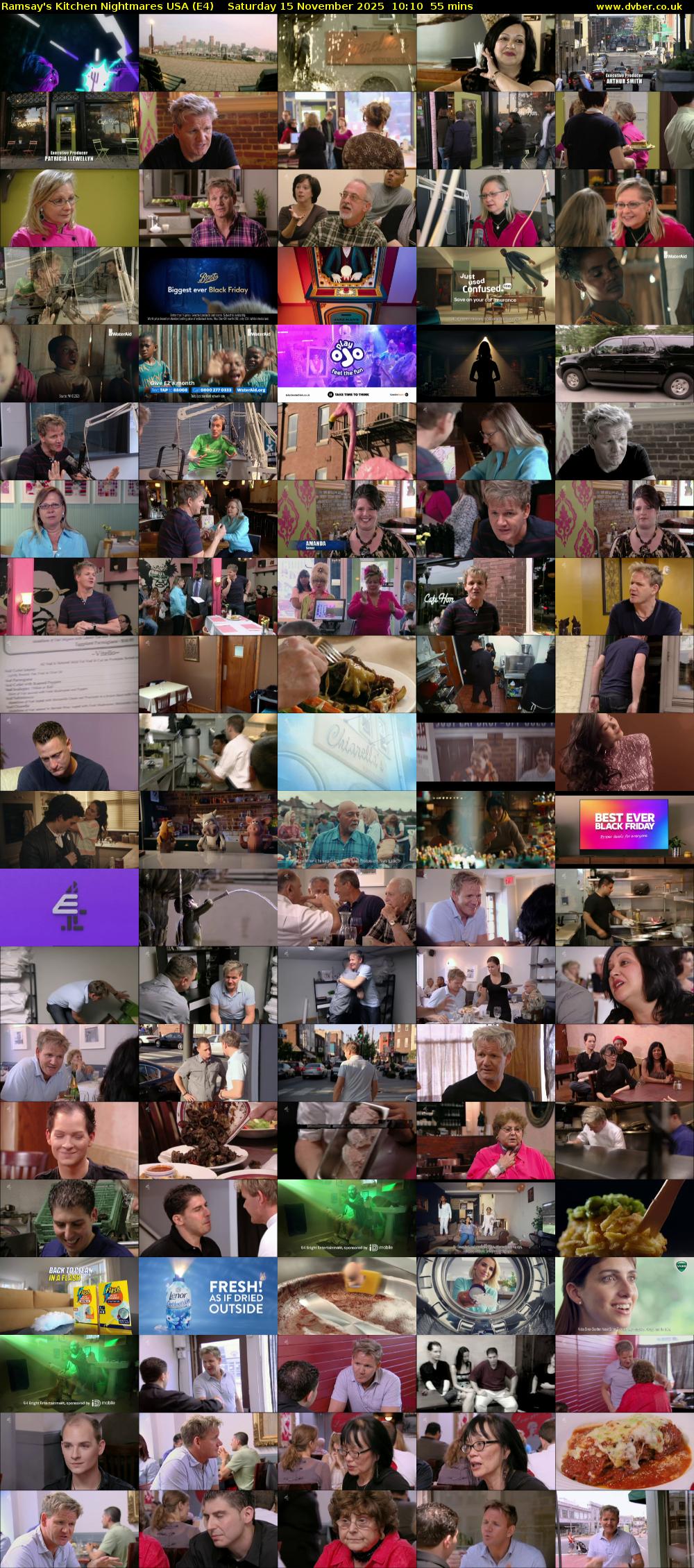 Ramsay's Kitchen Nightmares USA (E4) Saturday 15 November 2025 10:10 - 11:05