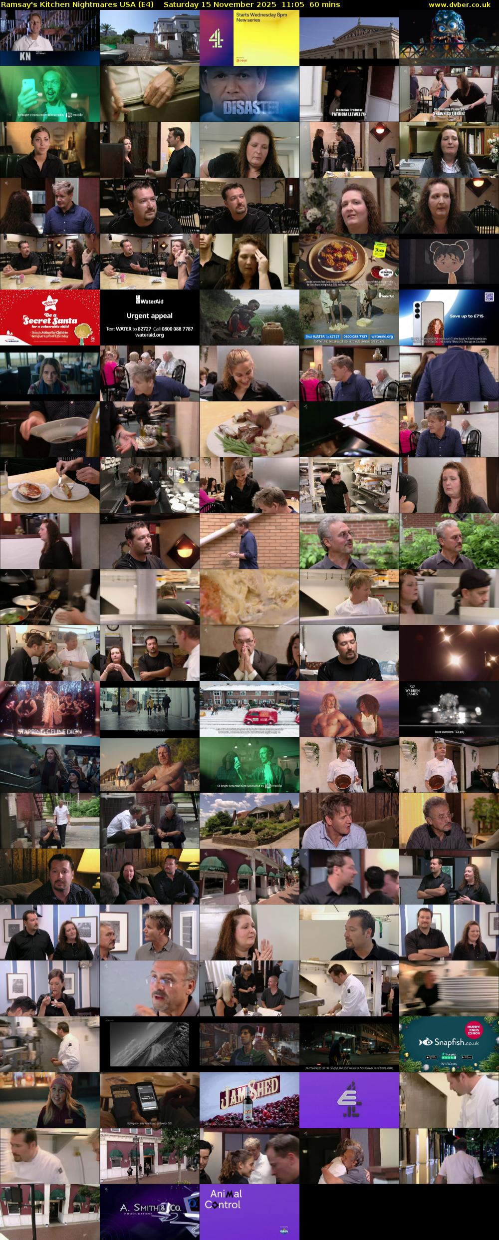 Ramsay's Kitchen Nightmares USA (E4) Saturday 15 November 2025 11:05 - 12:05