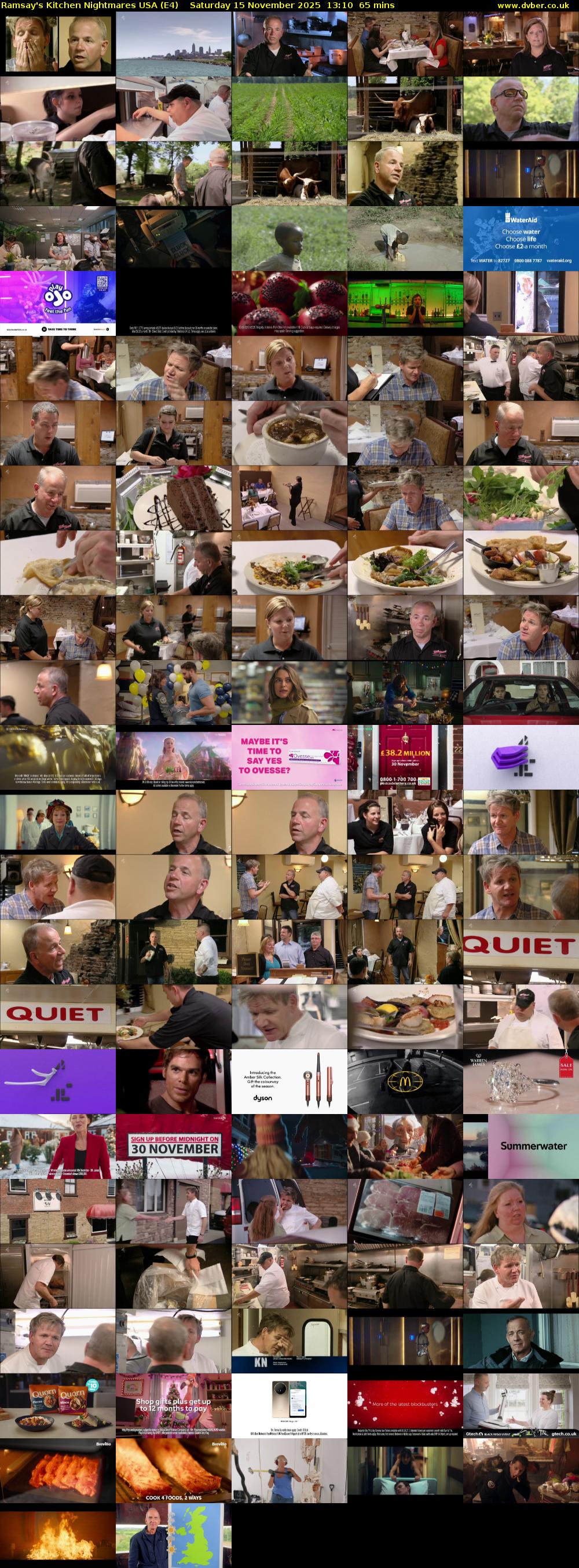 Ramsay's Kitchen Nightmares USA (E4) Saturday 15 November 2025 13:10 - 14:15