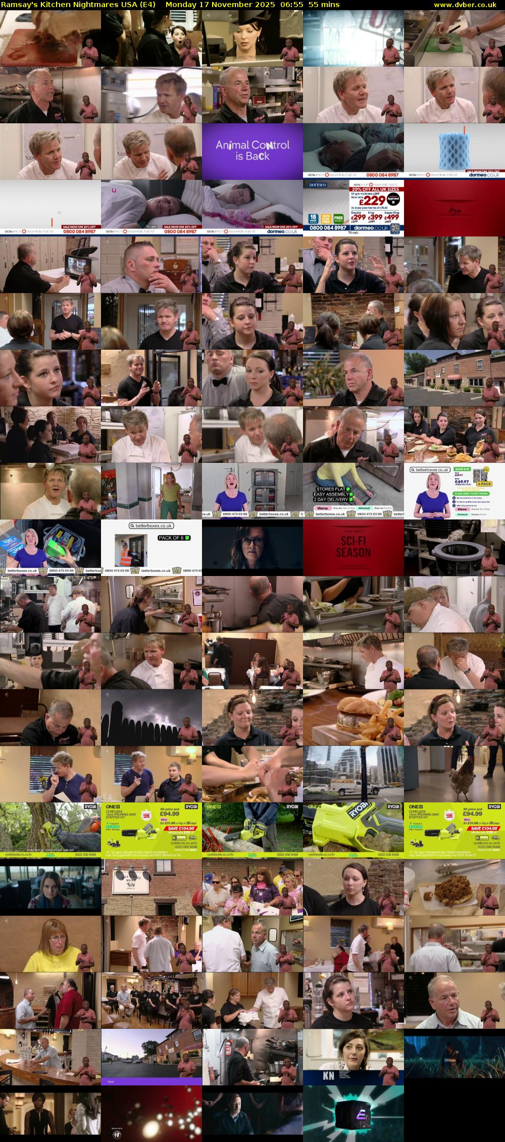 Ramsay's Kitchen Nightmares USA (E4) Monday 17 November 2025 06:55 - 07:50