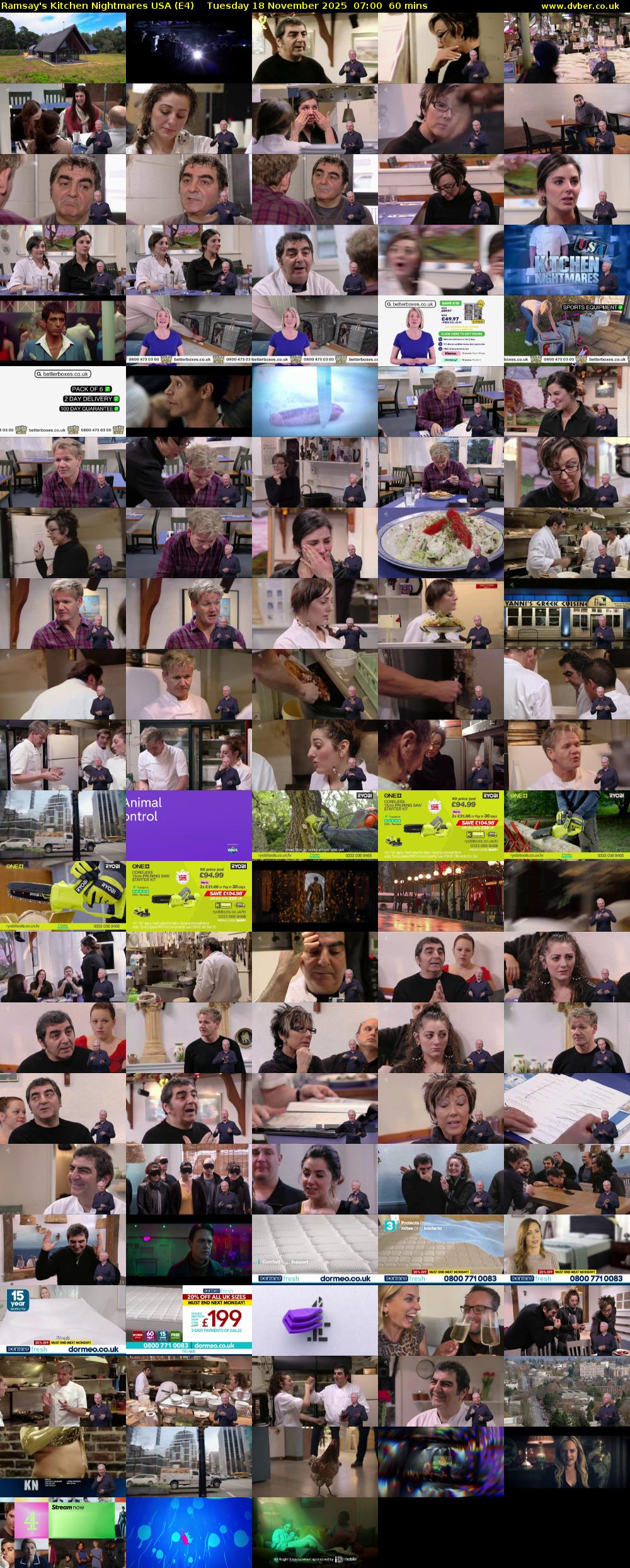 Ramsay's Kitchen Nightmares USA (E4) Tuesday 18 November 2025 07:00 - 08:00