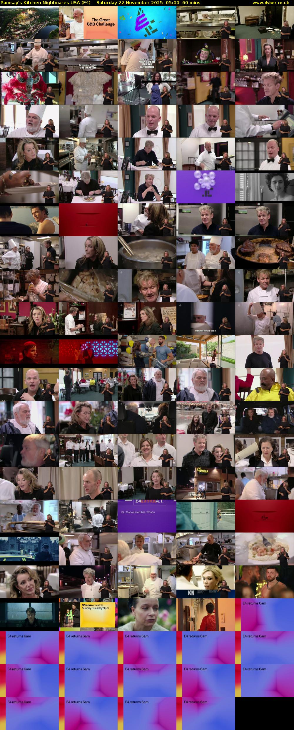 Ramsay's Kitchen Nightmares USA (E4) Saturday 22 November 2025 05:00 - 06:00