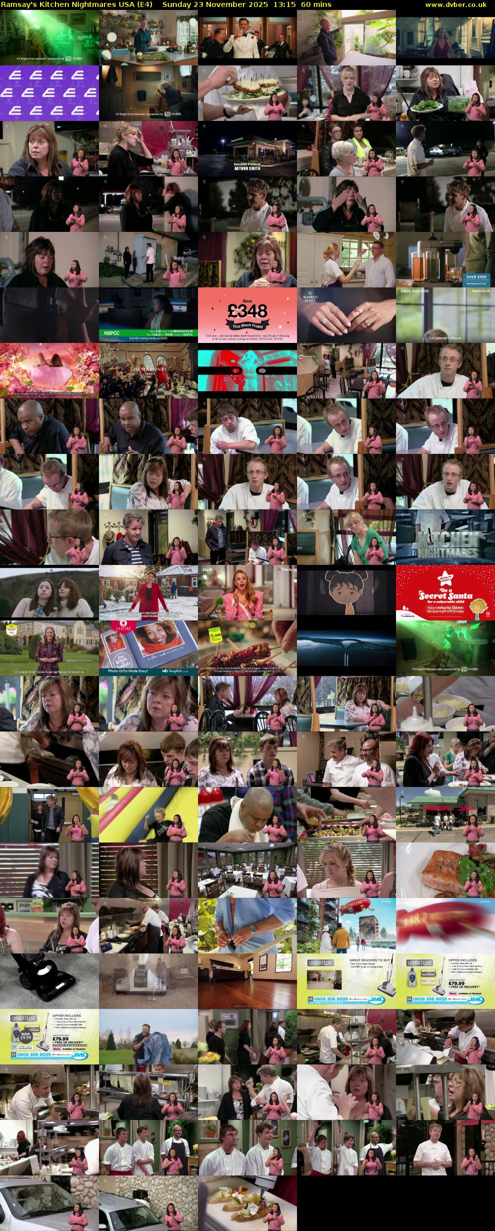 Ramsay's Kitchen Nightmares USA (E4) Sunday 23 November 2025 13:15 - 14:15