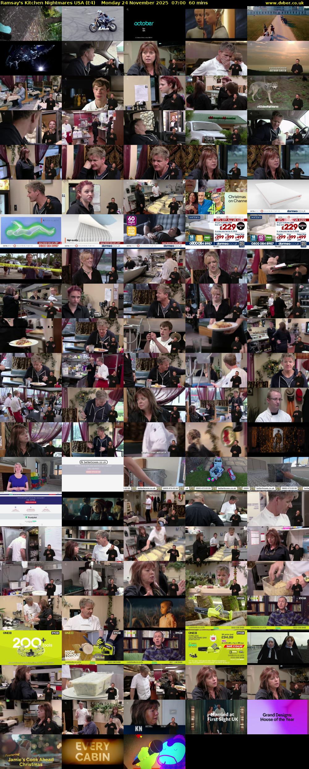 Ramsay's Kitchen Nightmares USA (E4) Monday 24 November 2025 07:00 - 08:00