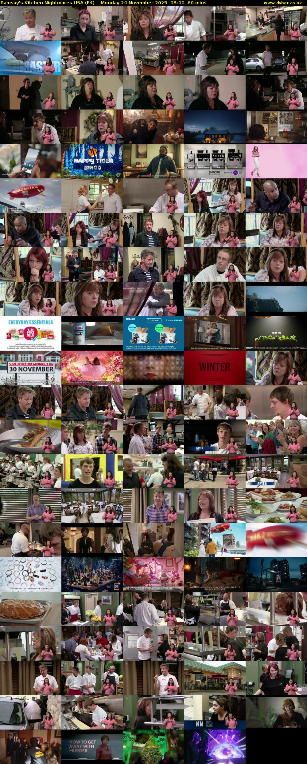 Ramsay's Kitchen Nightmares USA (E4) Monday 24 November 2025 08:00 - 09:00