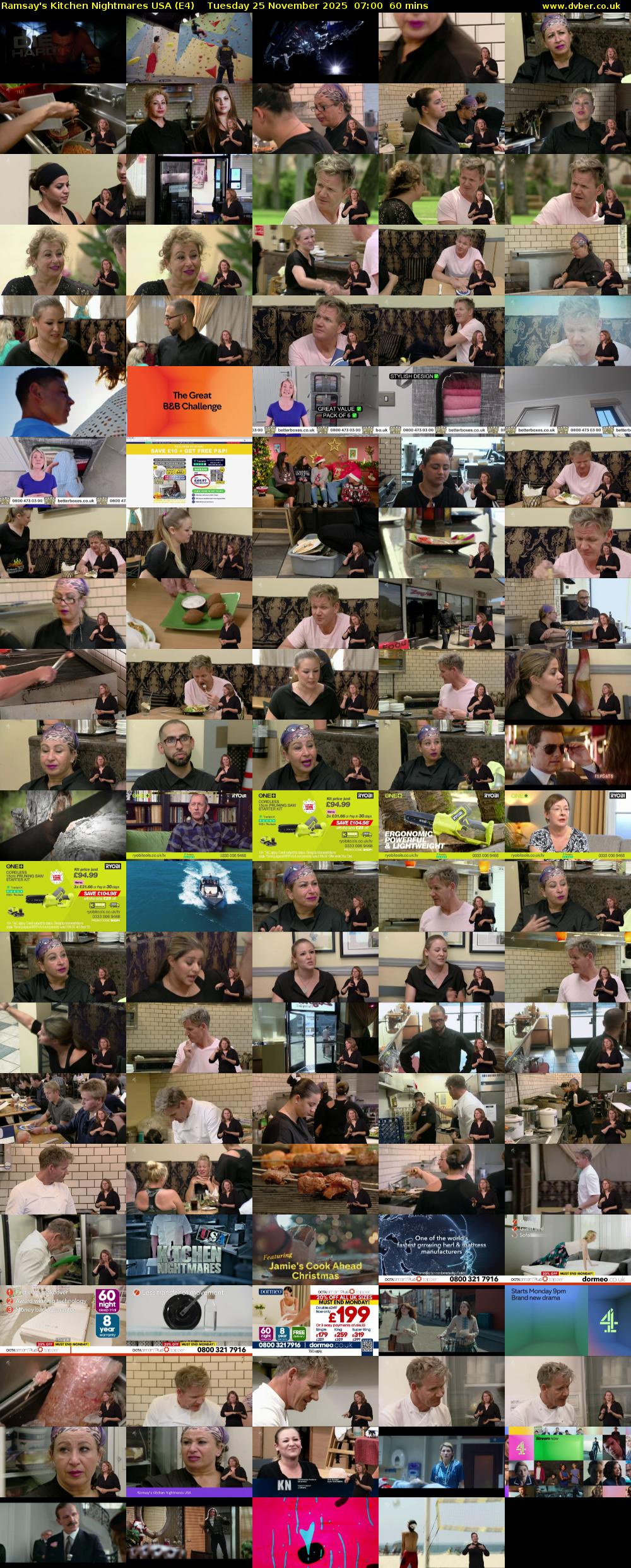 Ramsay's Kitchen Nightmares USA (E4) Tuesday 25 November 2025 07:00 - 08:00