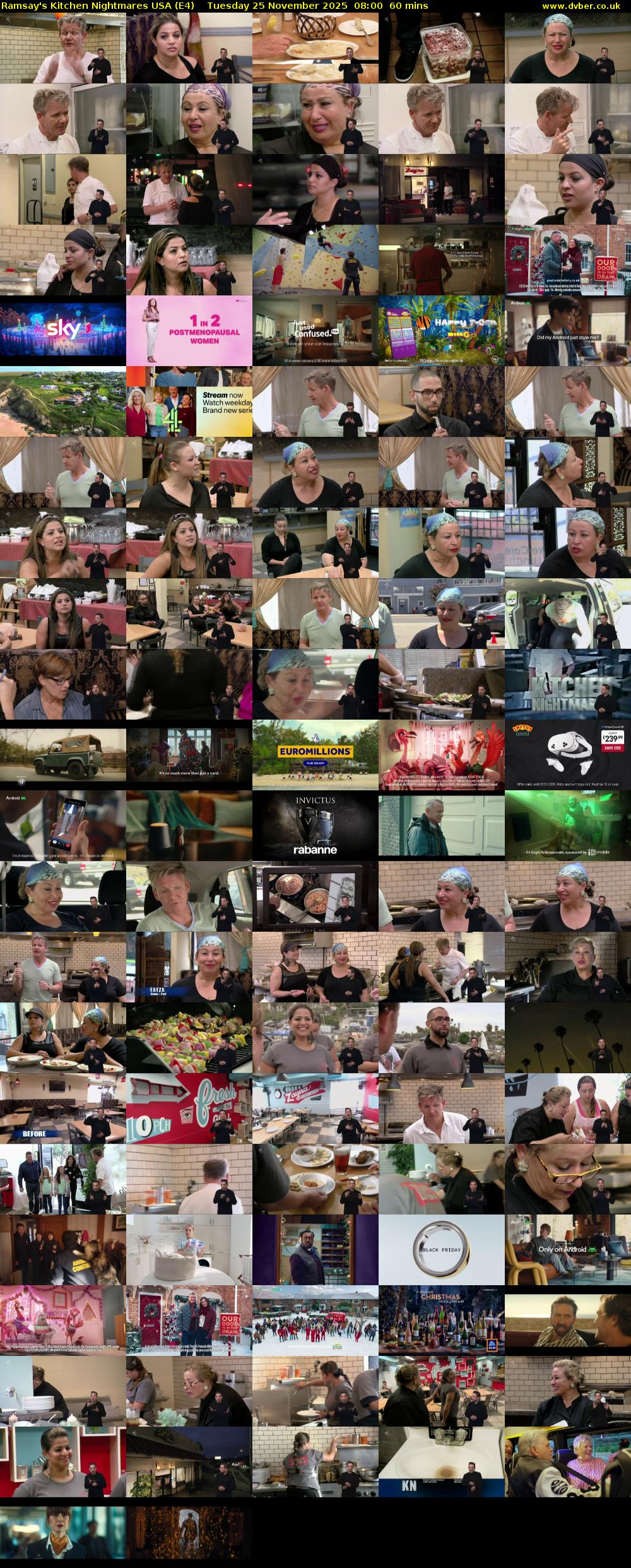 Ramsay's Kitchen Nightmares USA (E4) Tuesday 25 November 2025 08:00 - 09:00