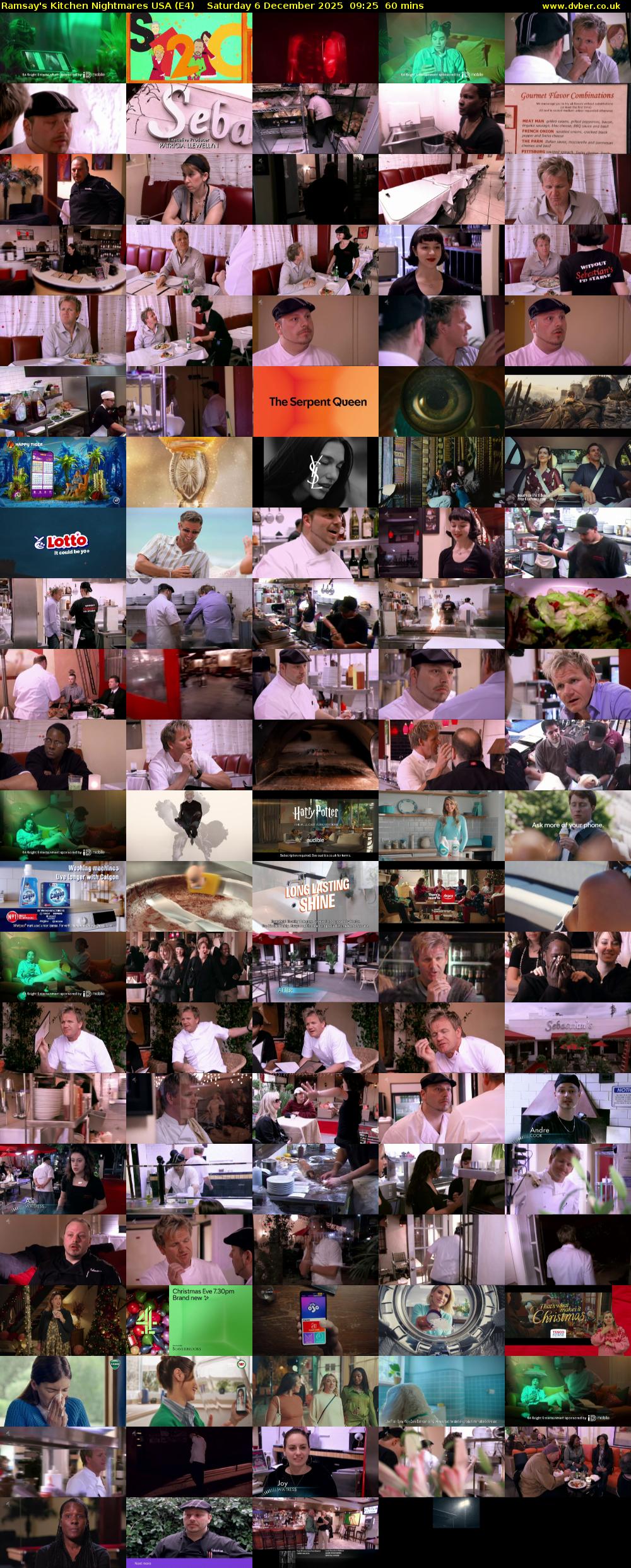 Ramsay's Kitchen Nightmares USA (E4) Saturday 6 December 2025 09:25 - 10:25