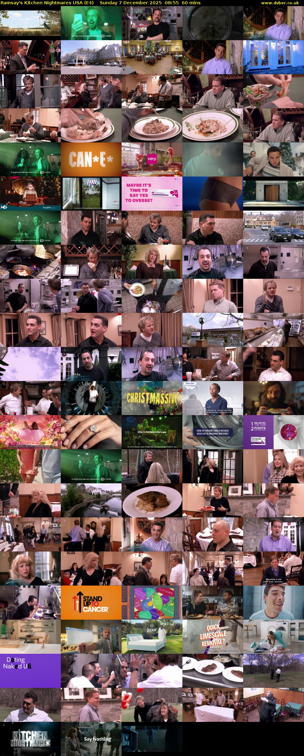 Ramsay's Kitchen Nightmares USA (E4) Sunday 7 December 2025 08:55 - 09:55