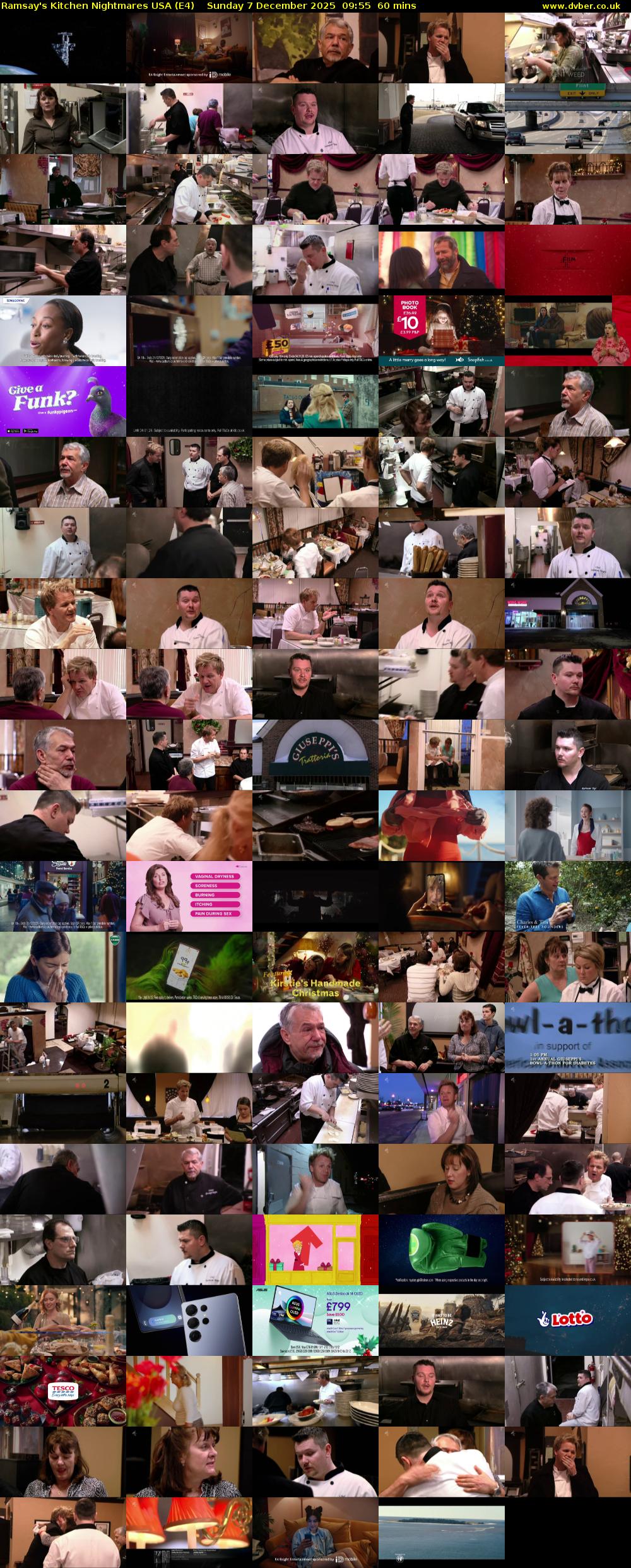 Ramsay's Kitchen Nightmares USA (E4) Sunday 7 December 2025 09:55 - 10:55