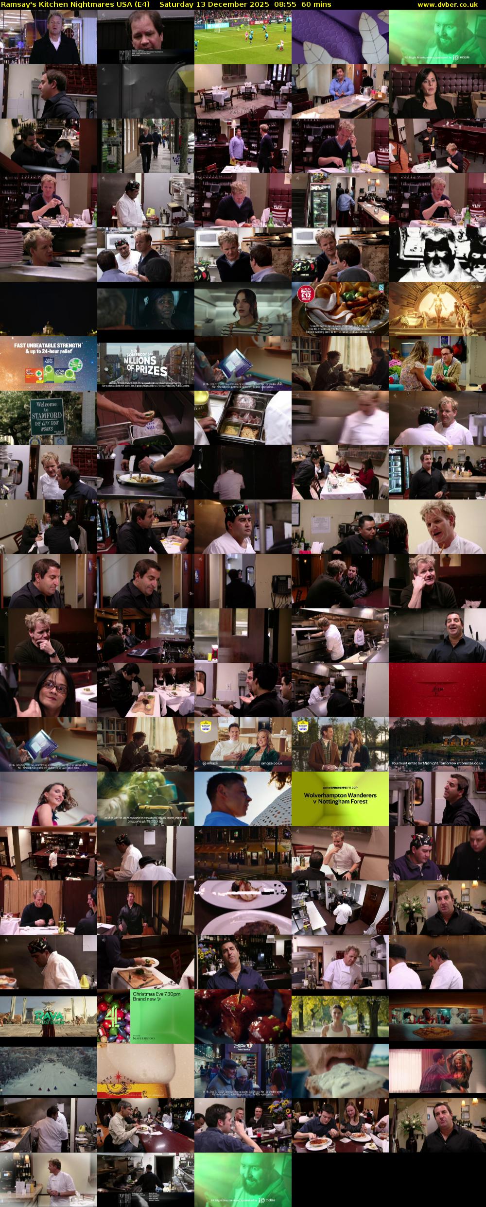 Ramsay's Kitchen Nightmares USA (E4) Saturday 13 December 2025 08:55 - 09:55