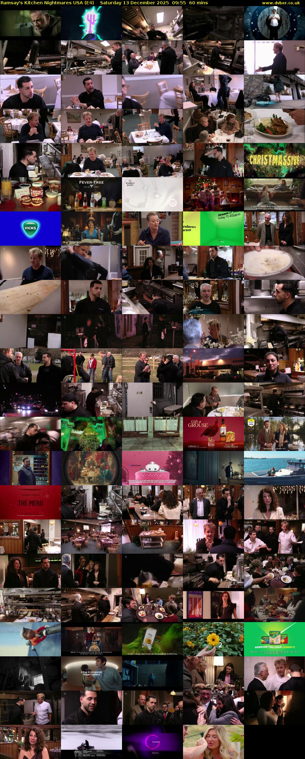 Ramsay's Kitchen Nightmares USA (E4) Saturday 13 December 2025 09:55 - 10:55