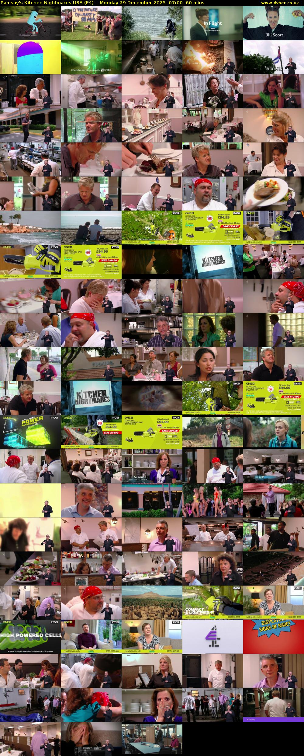Ramsay's Kitchen Nightmares USA (E4) Monday 29 December 2025 07:00 - 08:00