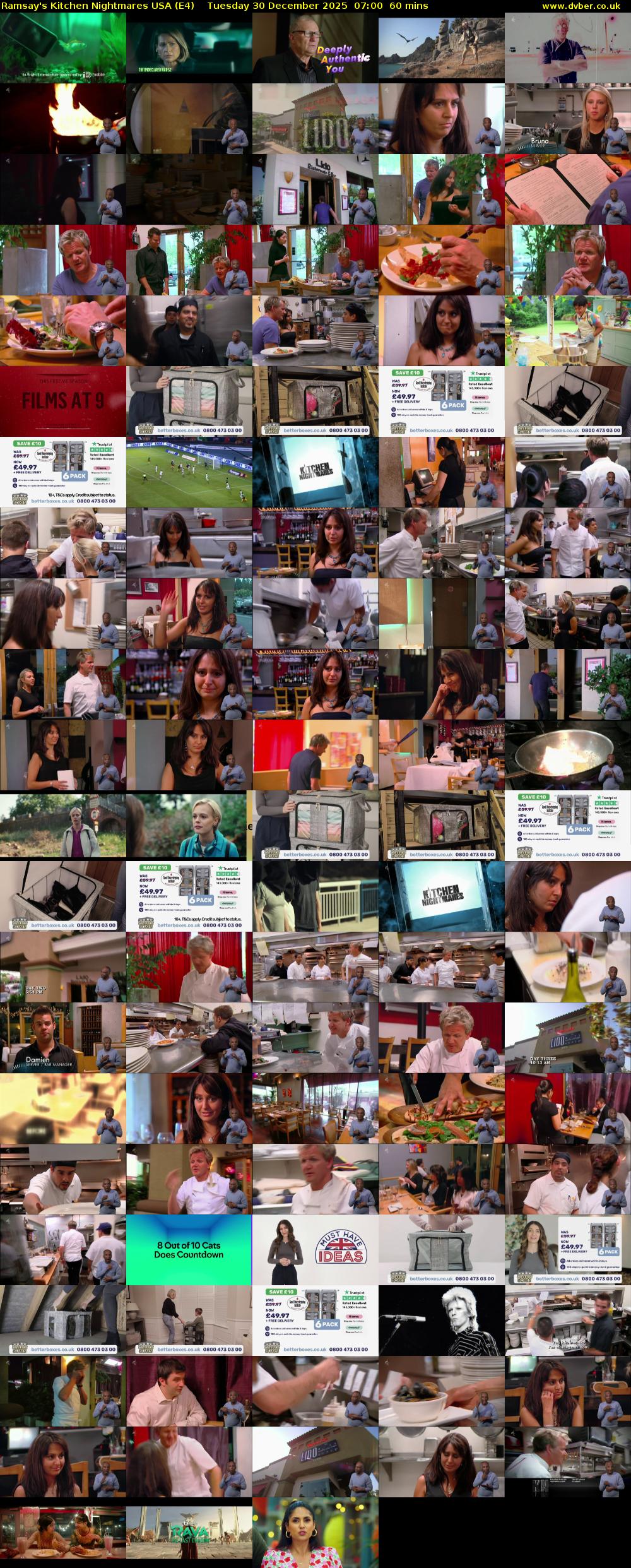 Ramsay's Kitchen Nightmares USA (E4) Tuesday 30 December 2025 07:00 - 08:00
