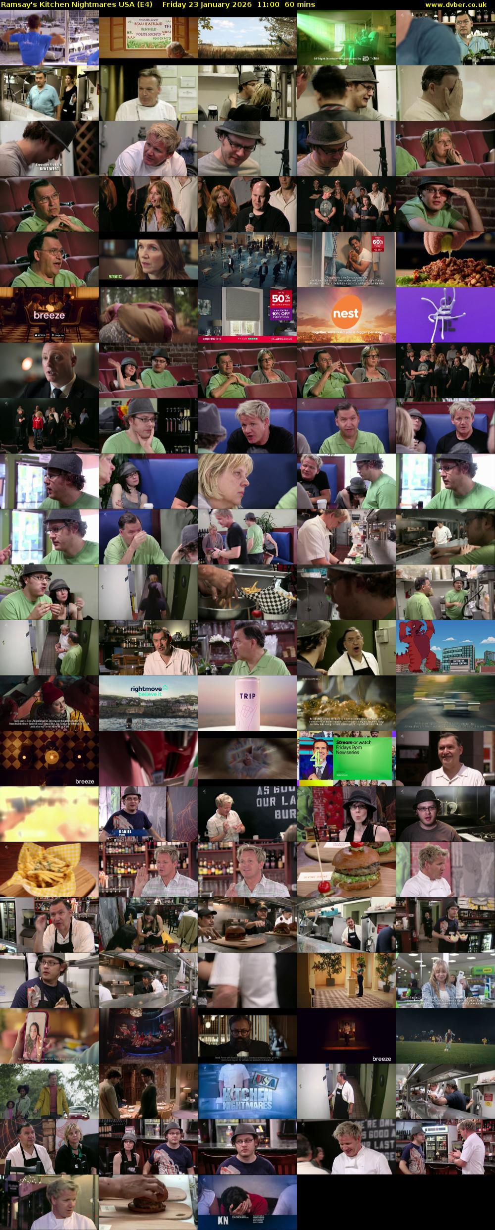 Ramsay's Kitchen Nightmares USA (E4) Friday 23 January 2026 11:00 - 12:00