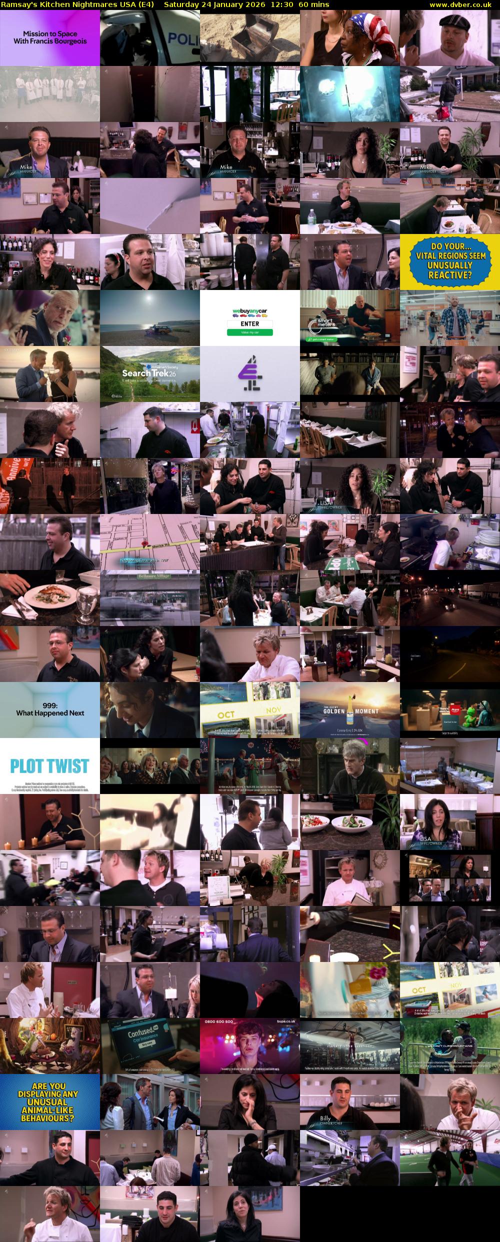 Ramsay's Kitchen Nightmares USA (E4) Saturday 24 January 2026 12:30 - 13:30