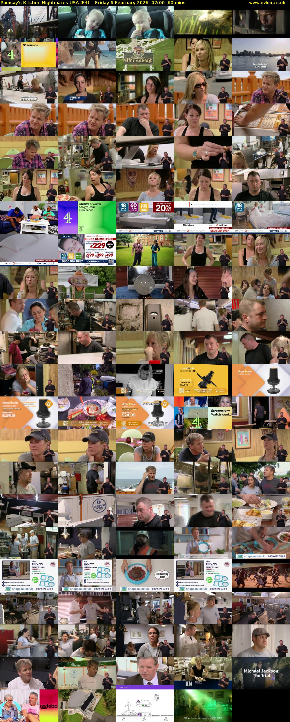Ramsay's Kitchen Nightmares USA (E4) Friday 6 February 2026 07:00 - 08:00