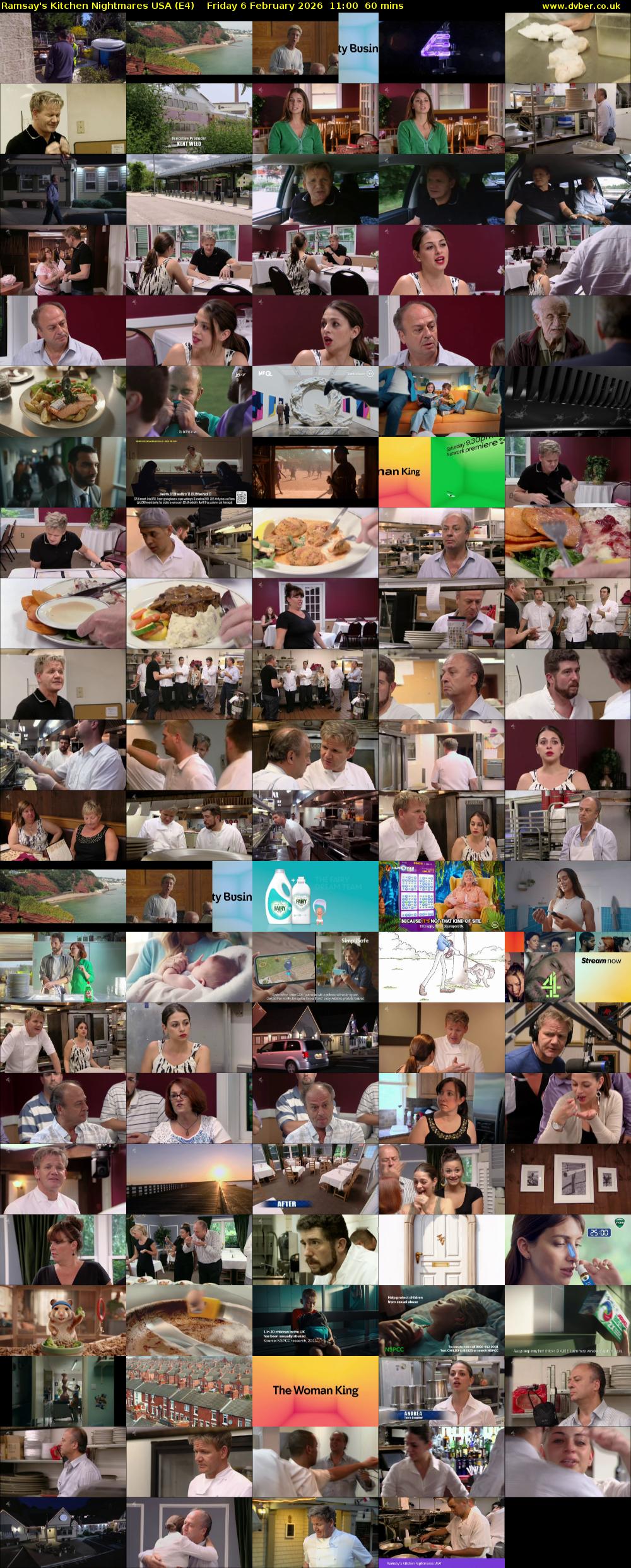 Ramsay's Kitchen Nightmares USA (E4) Friday 6 February 2026 11:00 - 12:00