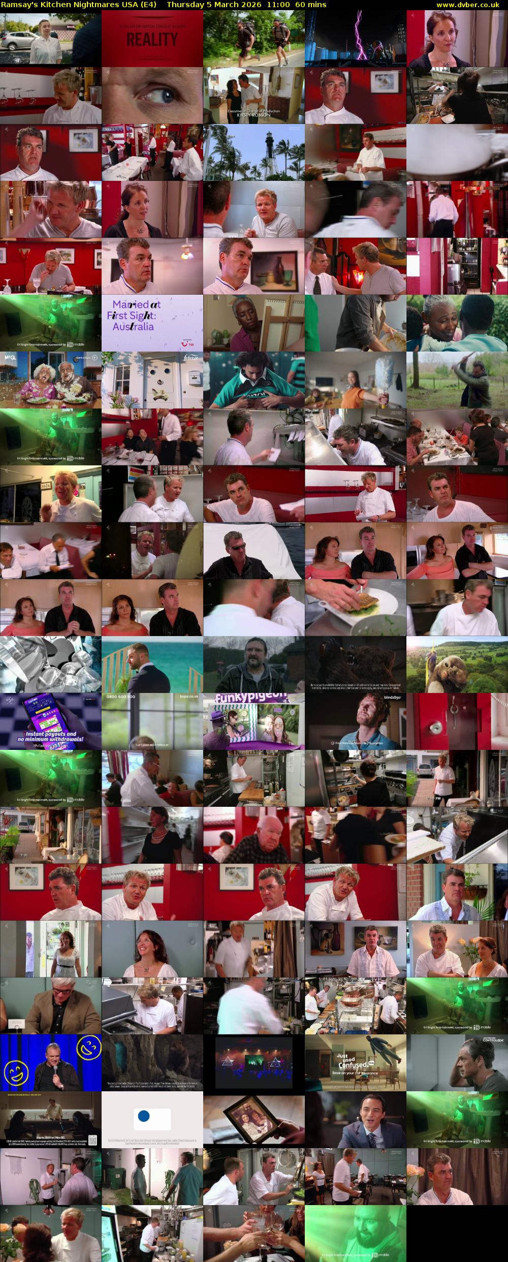 Ramsay's Kitchen Nightmares USA (E4) Thursday 5 March 2026 11:00 - 12:00