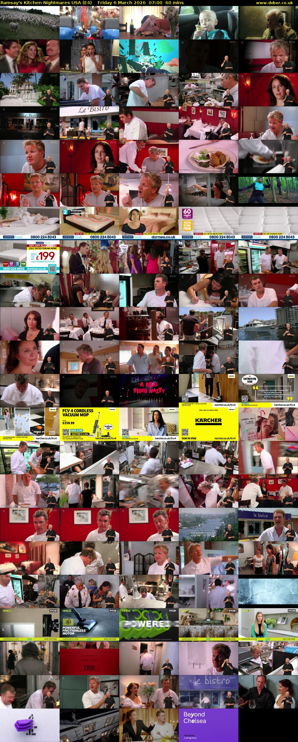 Ramsay's Kitchen Nightmares USA (E4) Friday 6 March 2026 07:00 - 08:00
