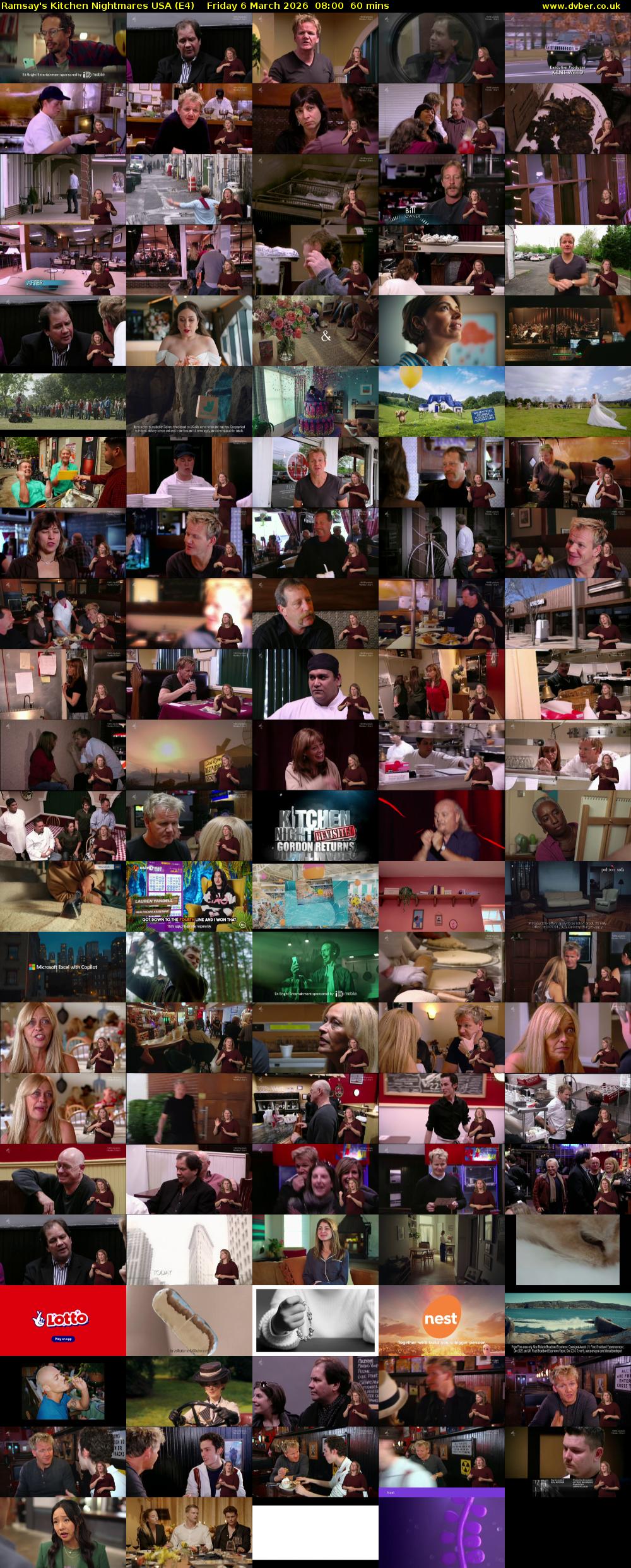 Ramsay's Kitchen Nightmares USA (E4) Friday 6 March 2026 08:00 - 09:00