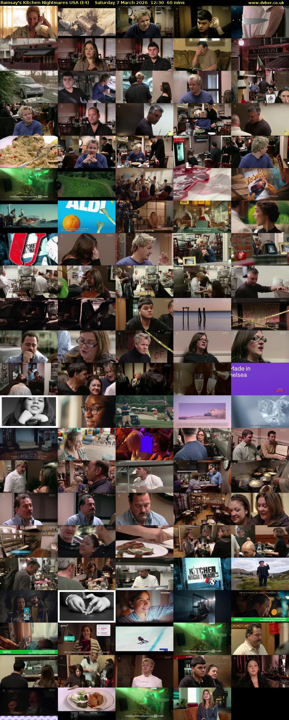 Ramsay's Kitchen Nightmares USA (E4) Saturday 7 March 2026 12:30 - 13:30