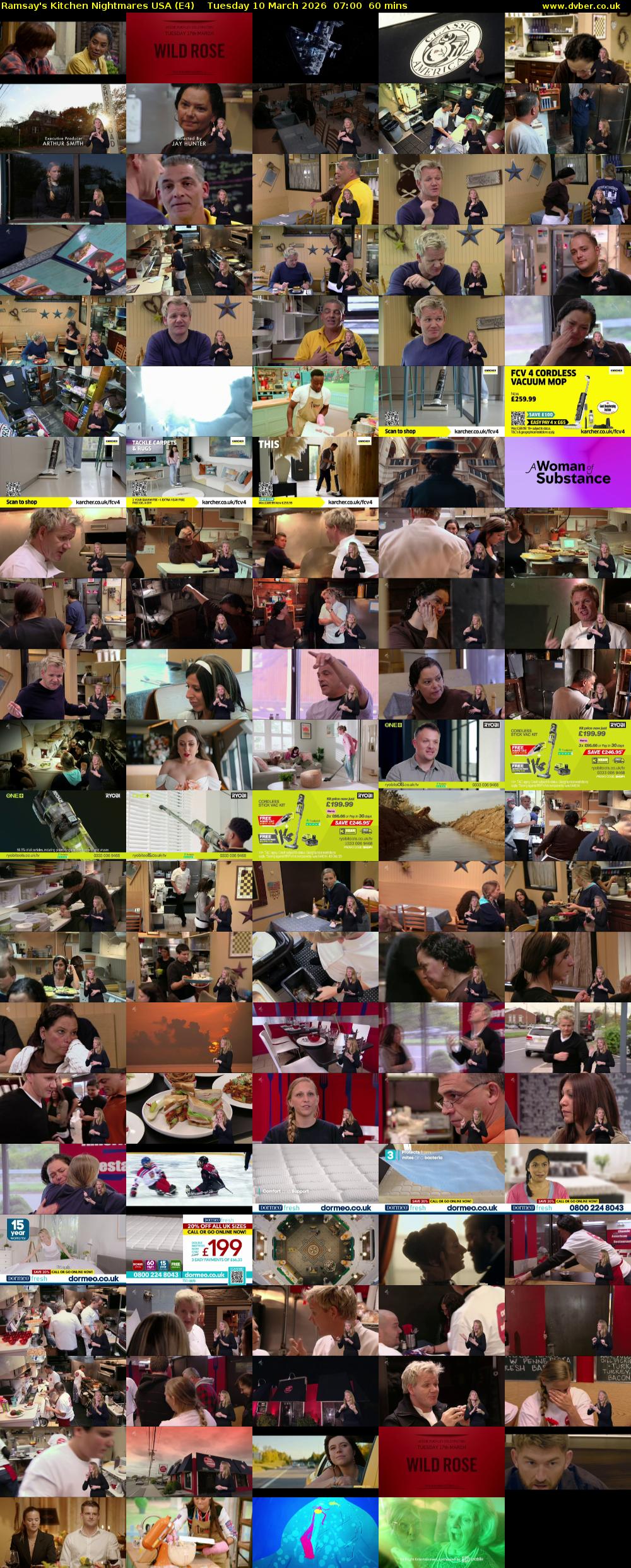 Ramsay's Kitchen Nightmares USA (E4) Tuesday 10 March 2026 07:00 - 08:00