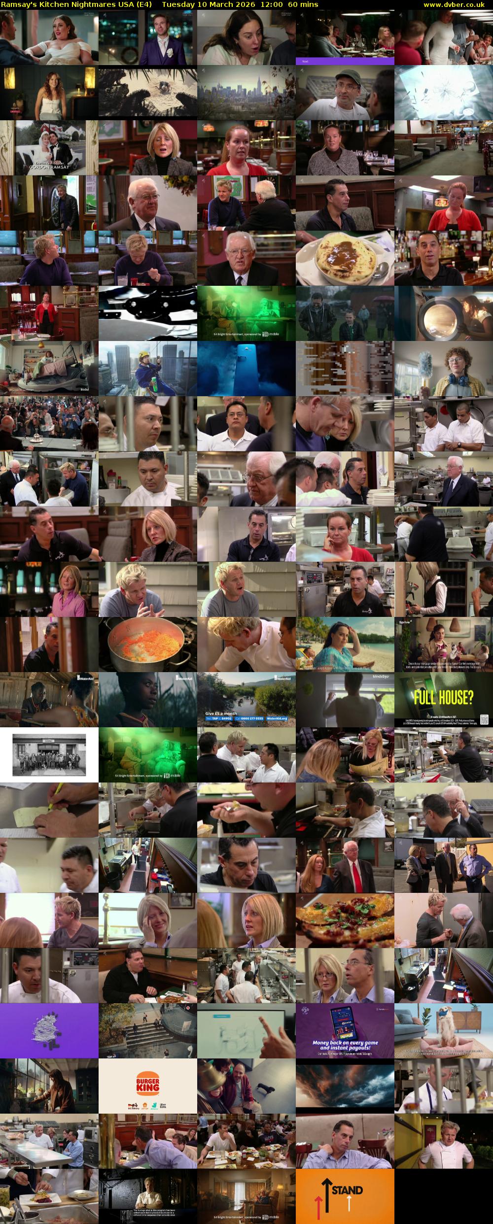Ramsay's Kitchen Nightmares USA (E4) Tuesday 10 March 2026 12:00 - 13:00