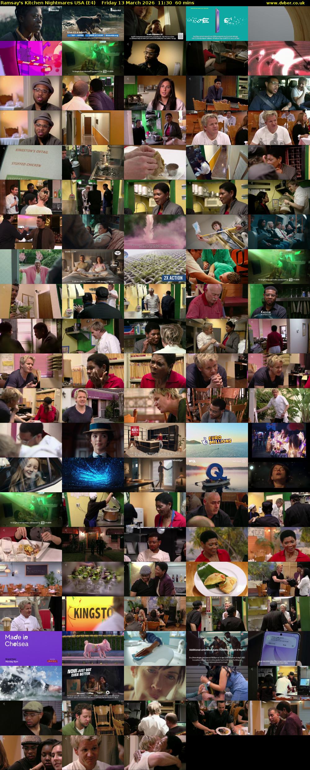 Ramsay's Kitchen Nightmares USA (E4) Friday 13 March 2026 11:30 - 12:30