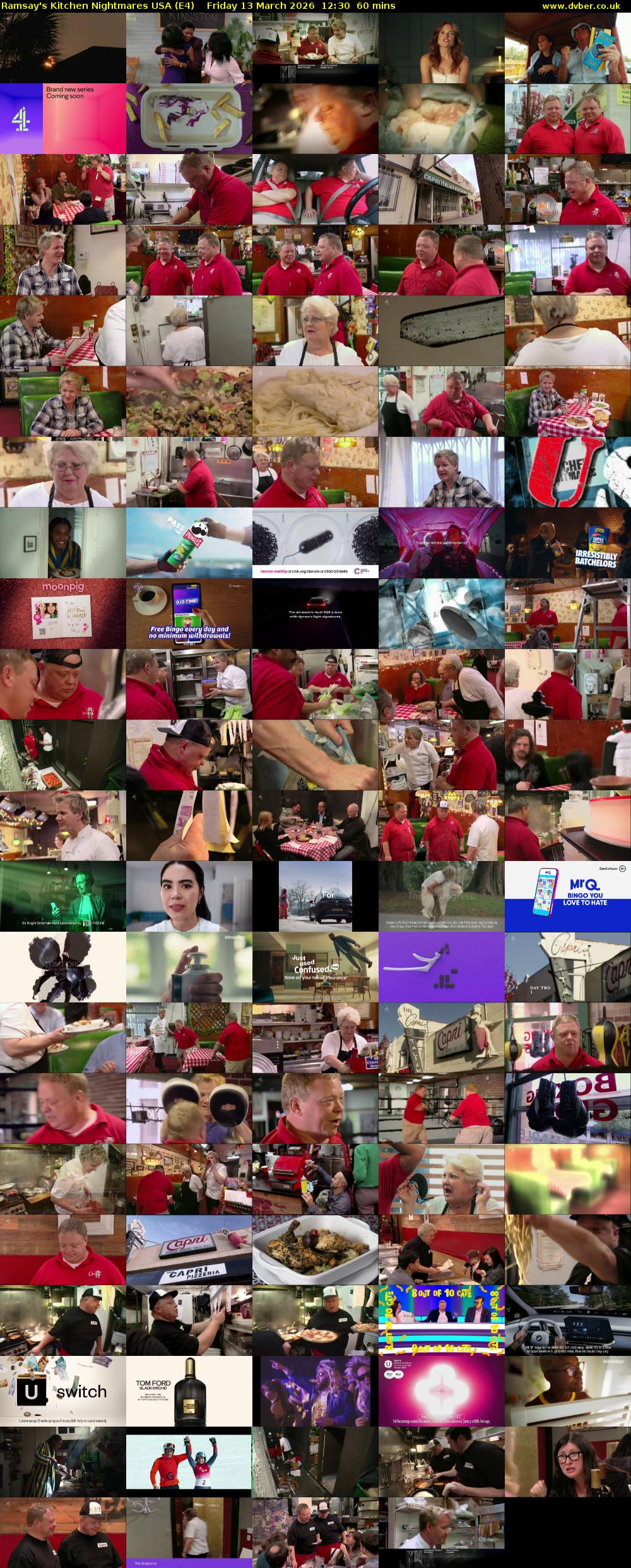 Ramsay's Kitchen Nightmares USA (E4) Friday 13 March 2026 12:30 - 13:30
