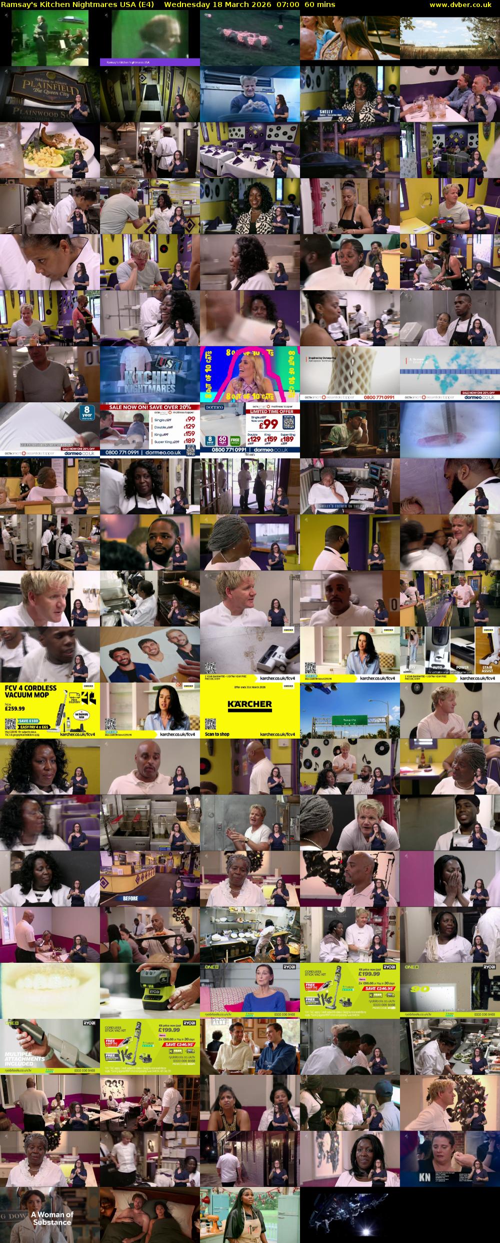 Ramsay's Kitchen Nightmares USA (E4) Wednesday 18 March 2026 07:00 - 08:00