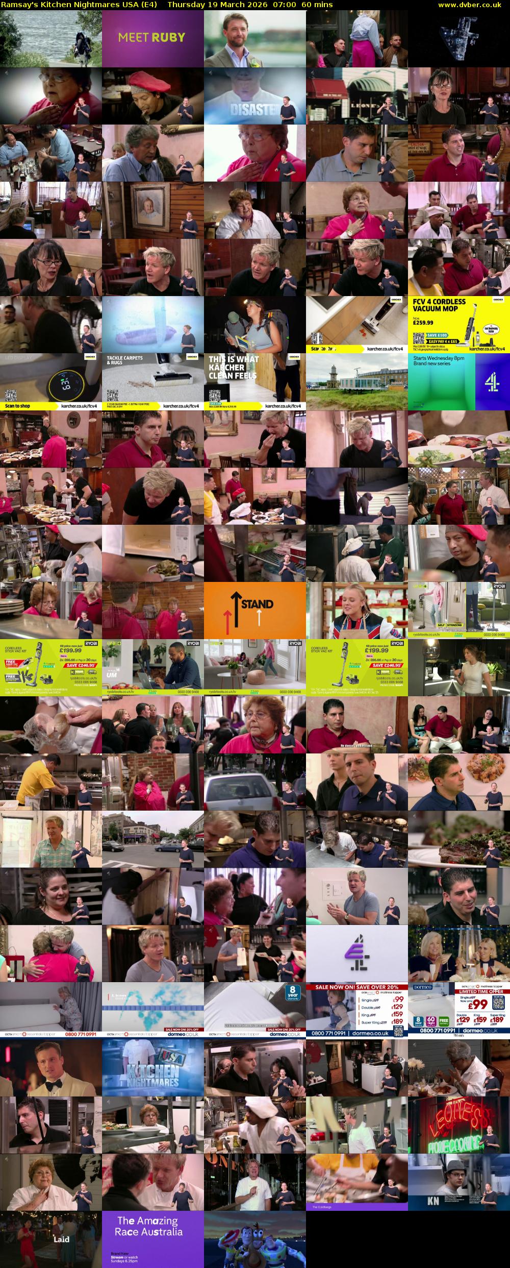 Ramsay's Kitchen Nightmares USA (E4) Thursday 19 March 2026 07:00 - 08:00