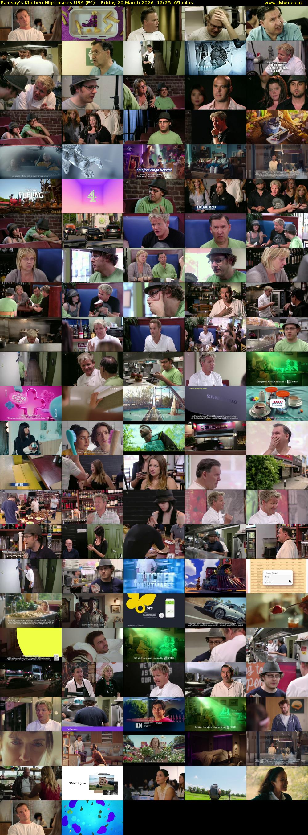 Ramsay's Kitchen Nightmares USA (E4) Friday 20 March 2026 12:25 - 13:30