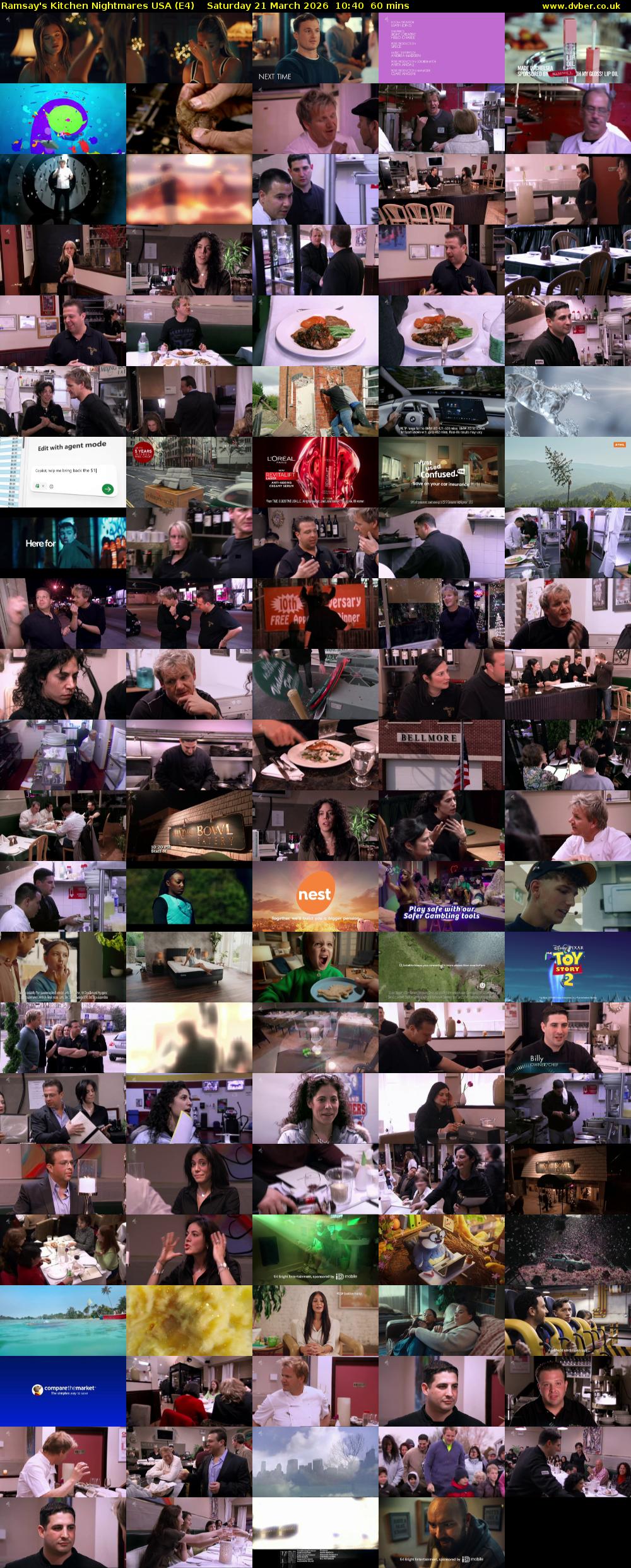 Ramsay's Kitchen Nightmares USA (E4) Saturday 21 March 2026 10:40 - 11:40