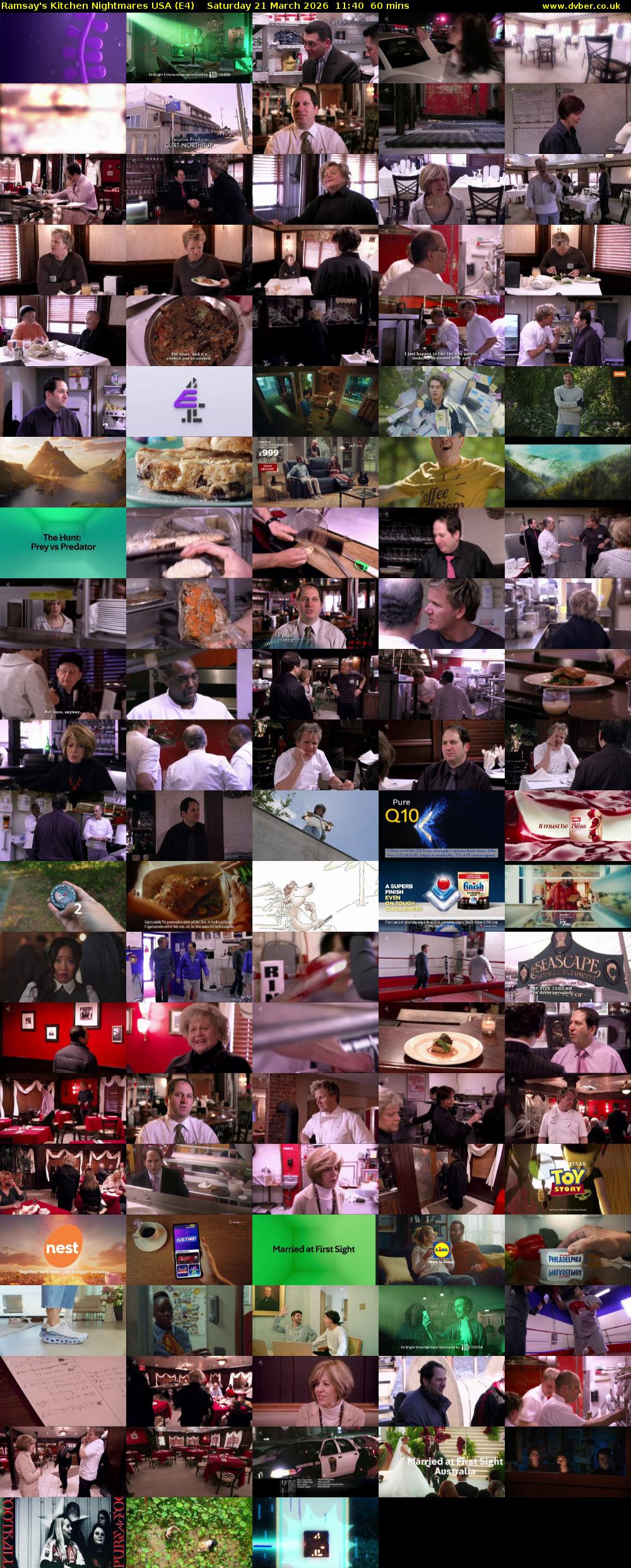 Ramsay's Kitchen Nightmares USA (E4) Saturday 21 March 2026 11:40 - 12:40