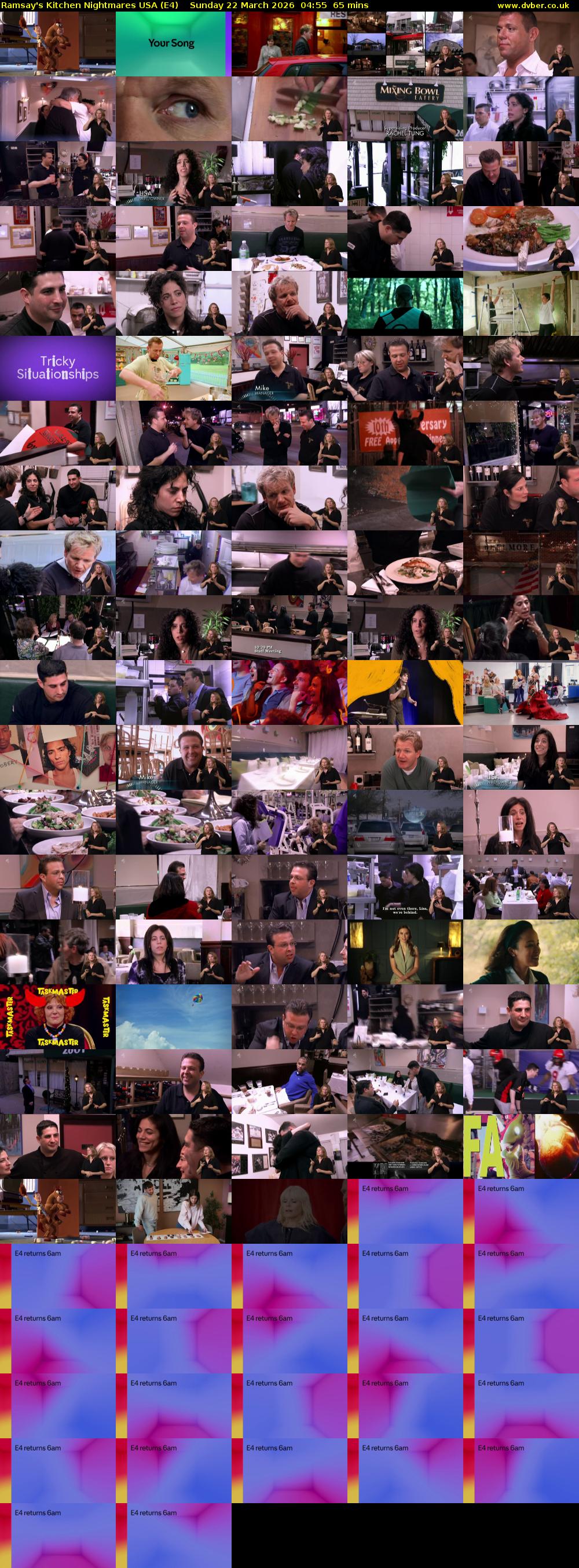 Ramsay's Kitchen Nightmares USA (E4) Sunday 22 March 2026 04:55 - 06:00