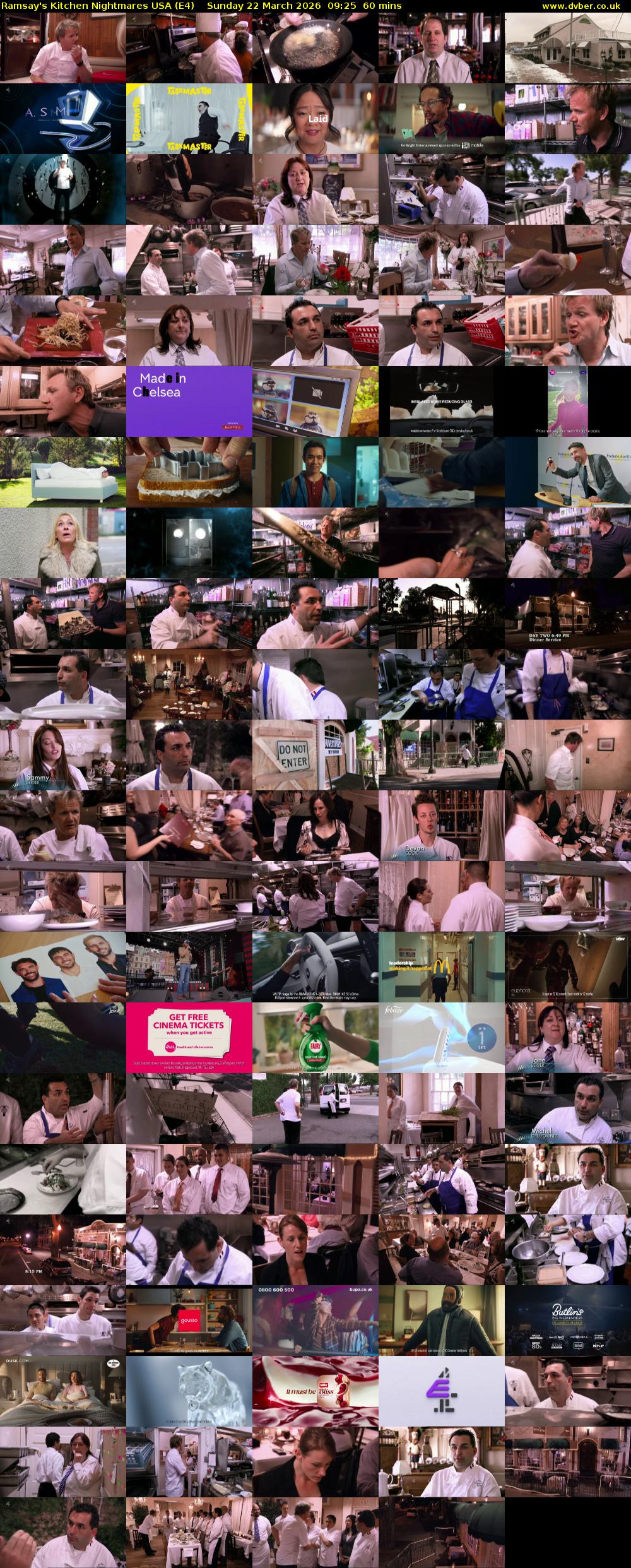 Ramsay's Kitchen Nightmares USA (E4) Sunday 22 March 2026 09:25 - 10:25