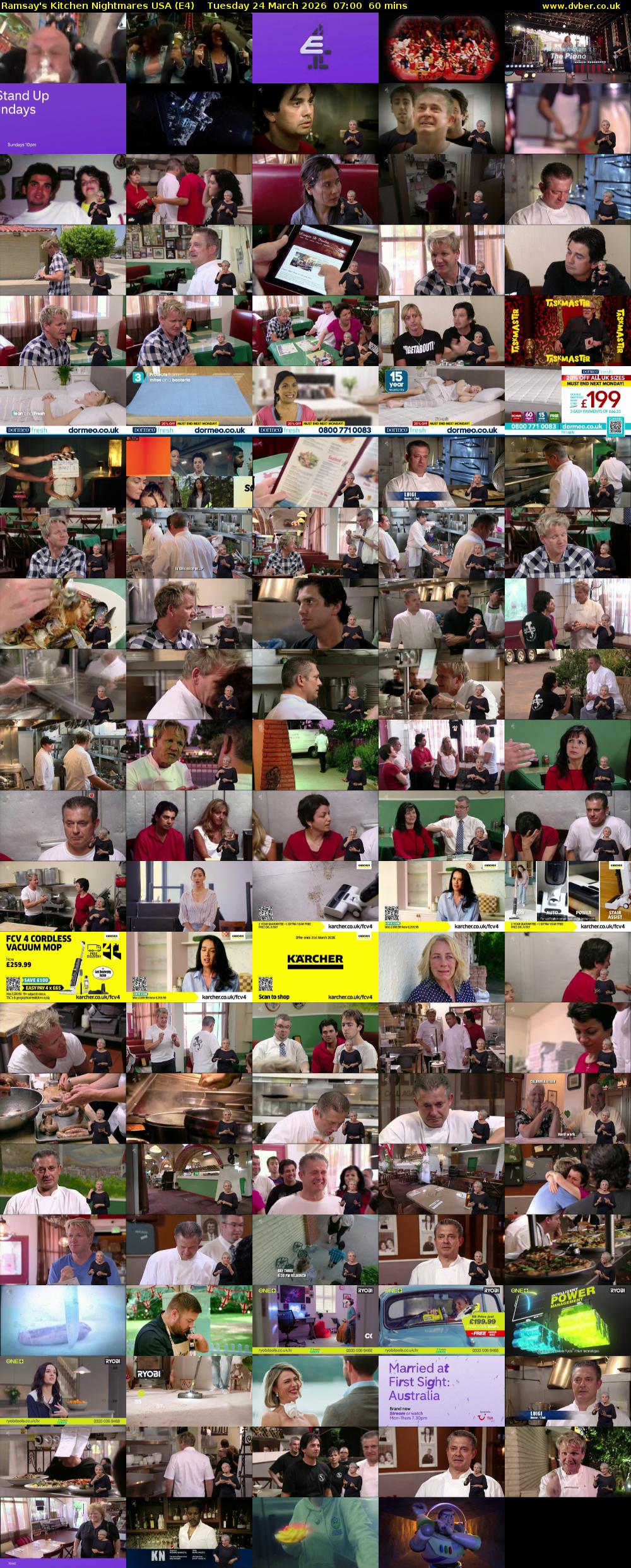 Ramsay's Kitchen Nightmares USA (E4) Tuesday 24 March 2026 07:00 - 08:00