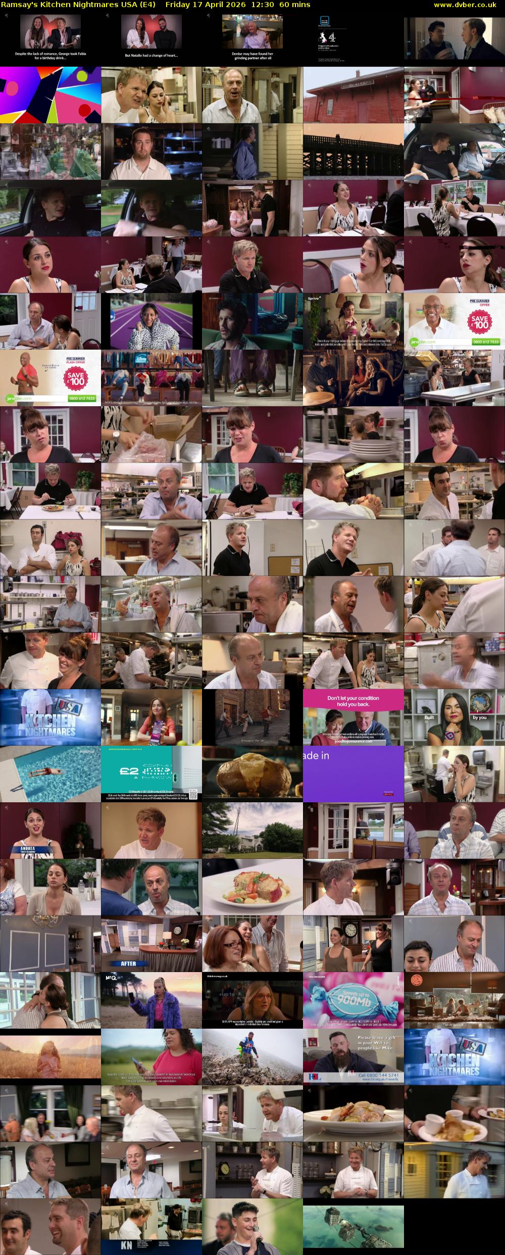 Ramsay's Kitchen Nightmares USA (E4) Friday 17 April 2026 12:30 - 13:30