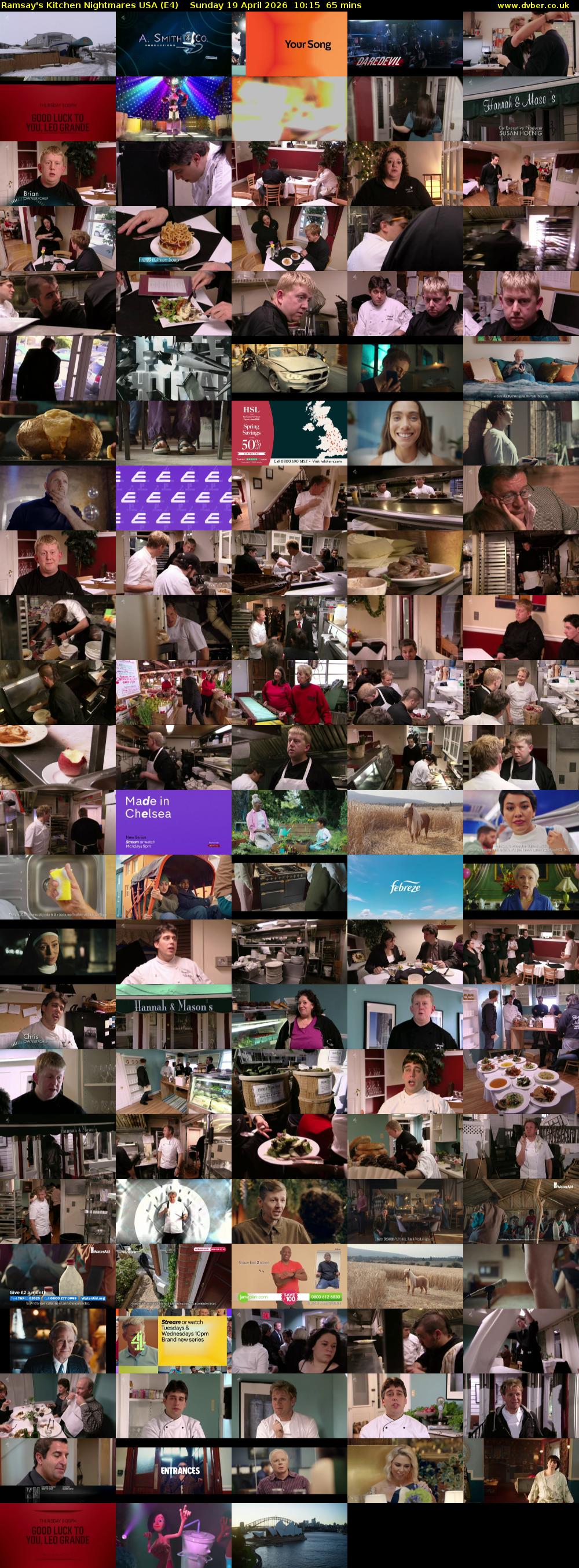 Ramsay's Kitchen Nightmares USA (E4) Sunday 19 April 2026 10:15 - 11:20