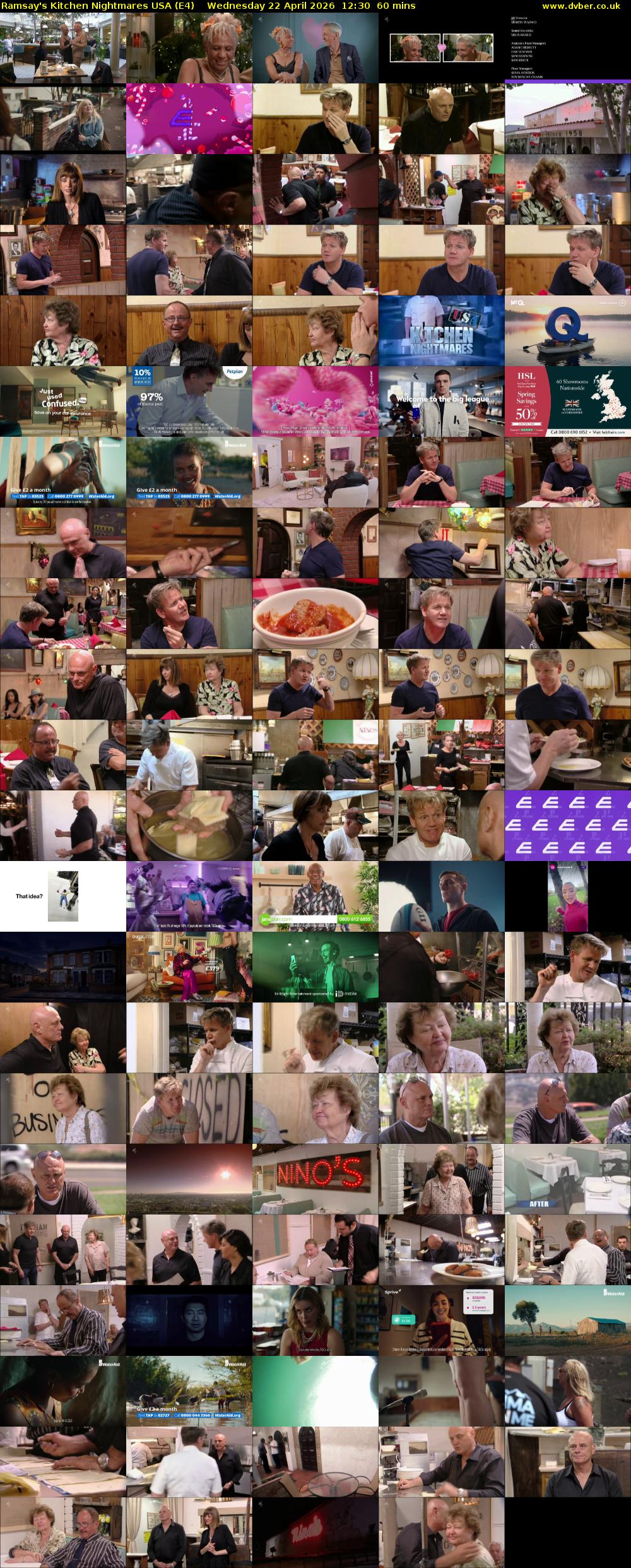 Ramsay's Kitchen Nightmares USA (E4) Wednesday 22 April 2026 12:30 - 13:30