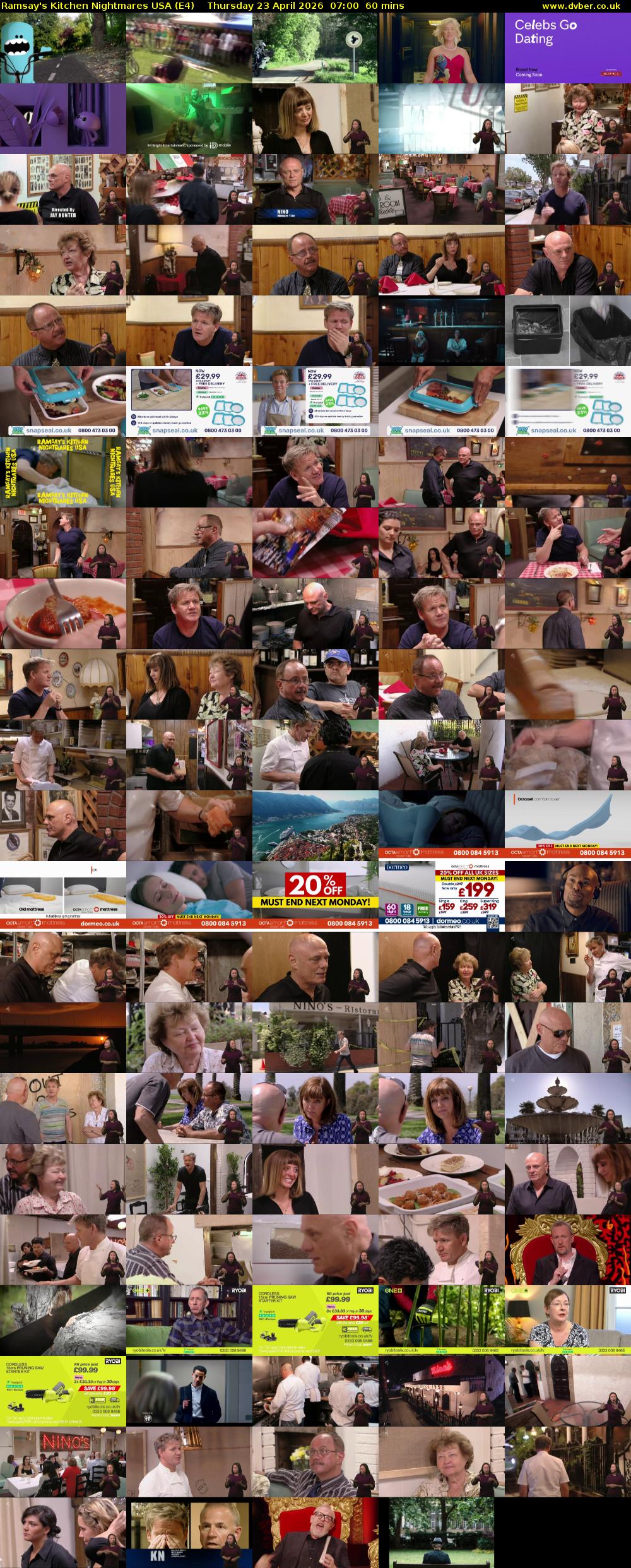 Ramsay's Kitchen Nightmares USA (E4) Thursday 23 April 2026 07:00 - 08:00