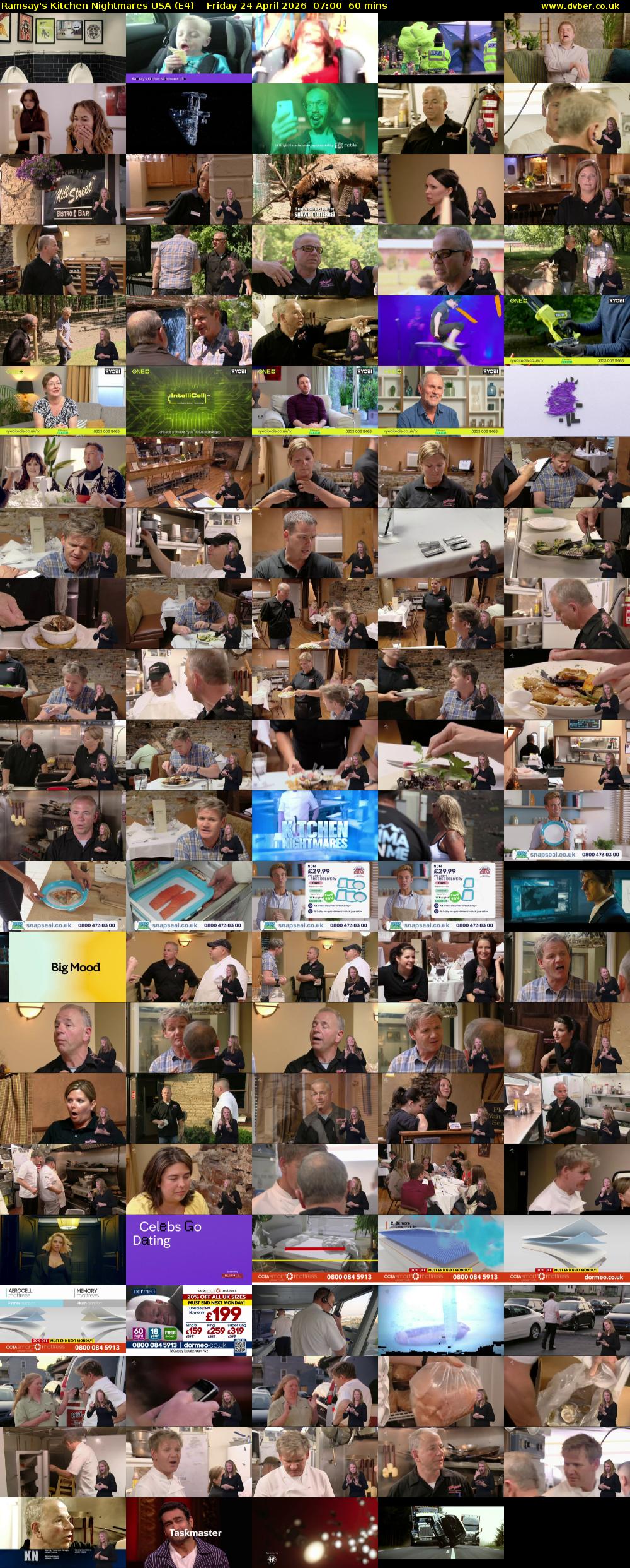 Ramsay's Kitchen Nightmares USA (E4) Friday 24 April 2026 07:00 - 08:00
