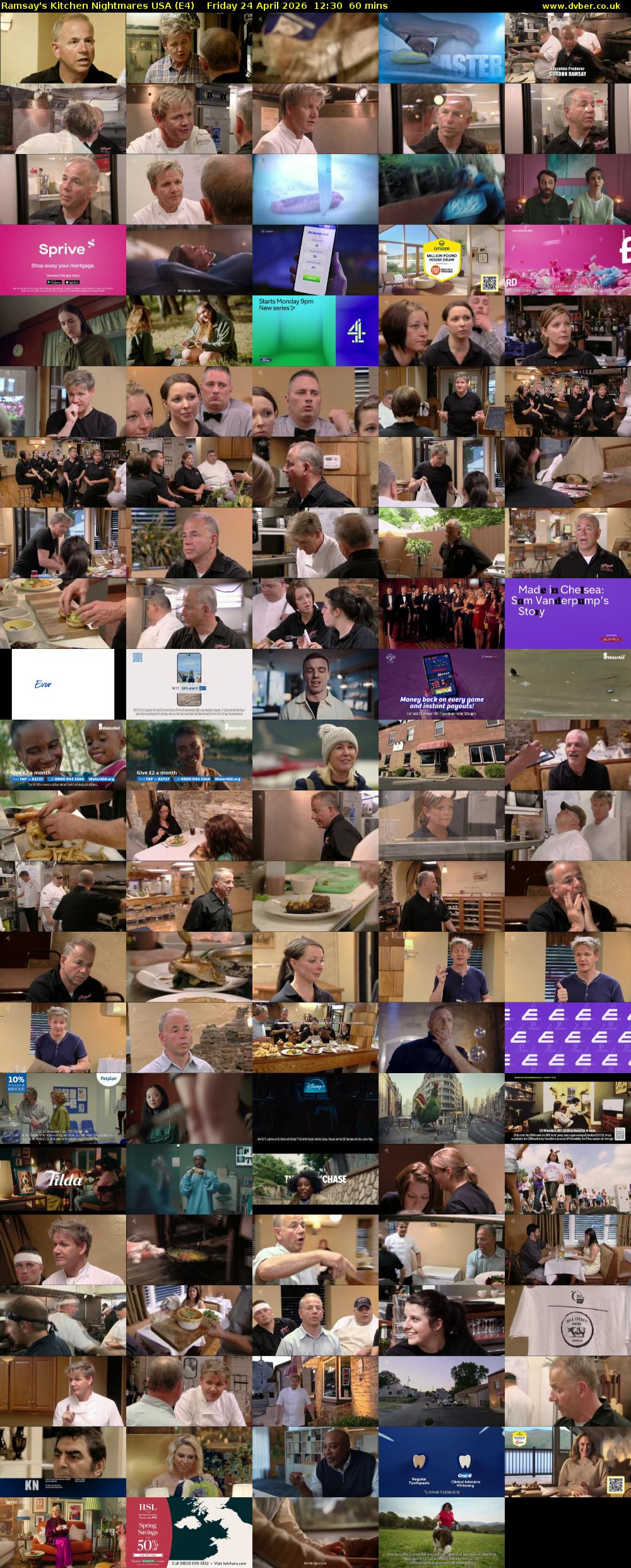 Ramsay's Kitchen Nightmares USA (E4) Friday 24 April 2026 12:30 - 13:30