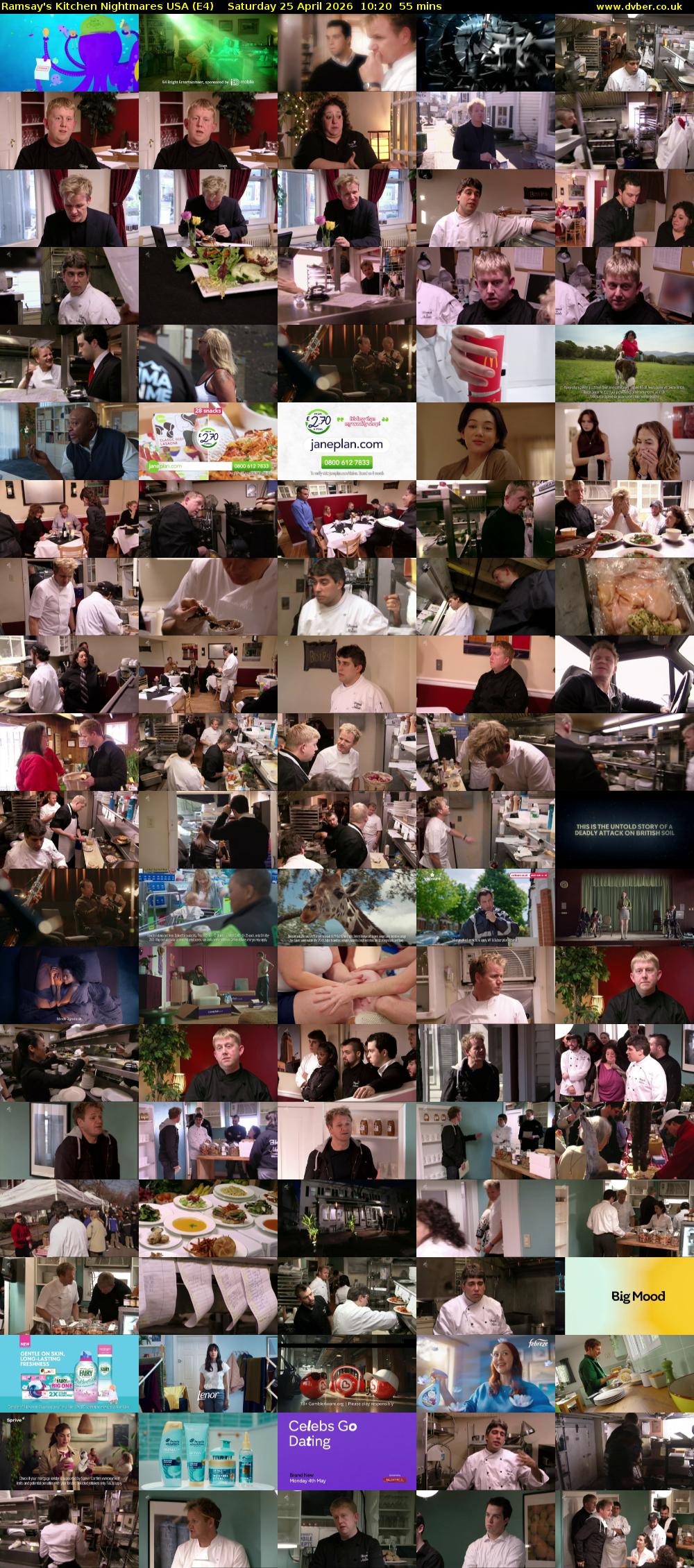 Ramsay's Kitchen Nightmares USA (E4) Saturday 25 April 2026 10:20 - 11:15