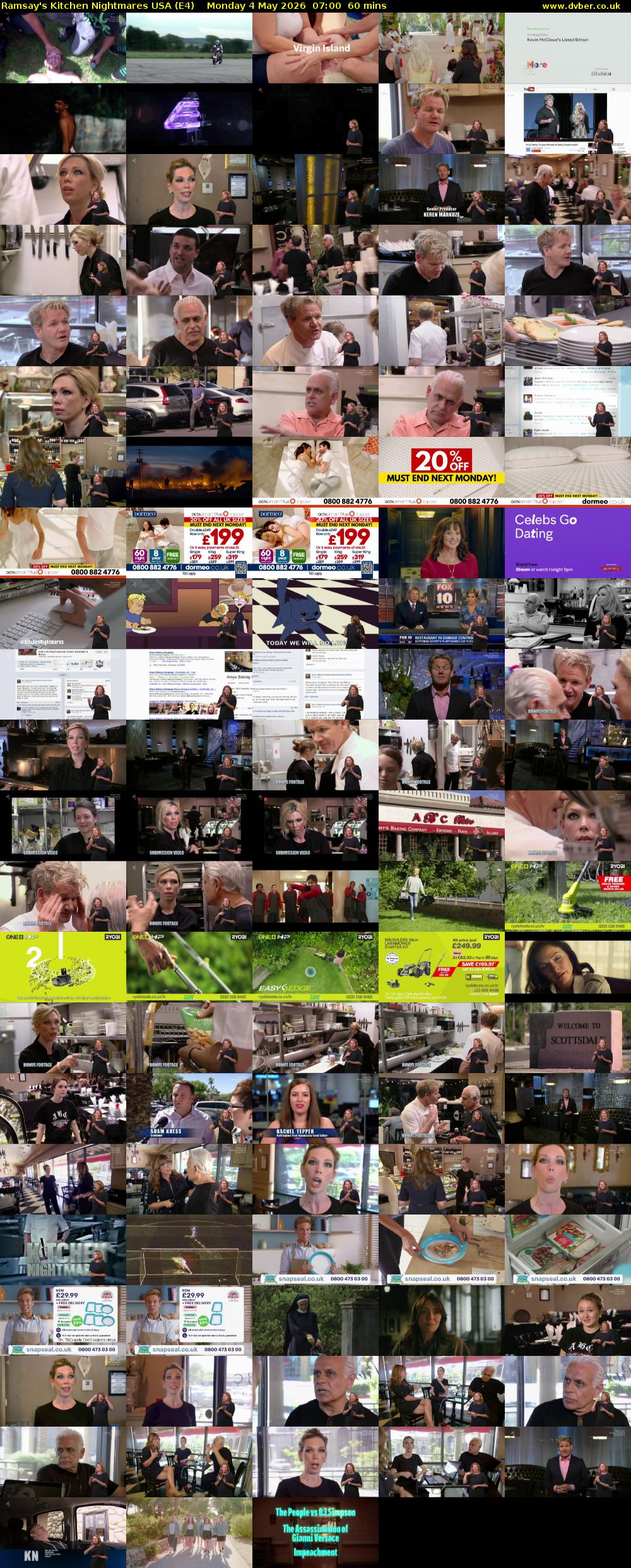 Ramsay's Kitchen Nightmares USA (E4) Monday 4 May 2026 07:00 - 08:00